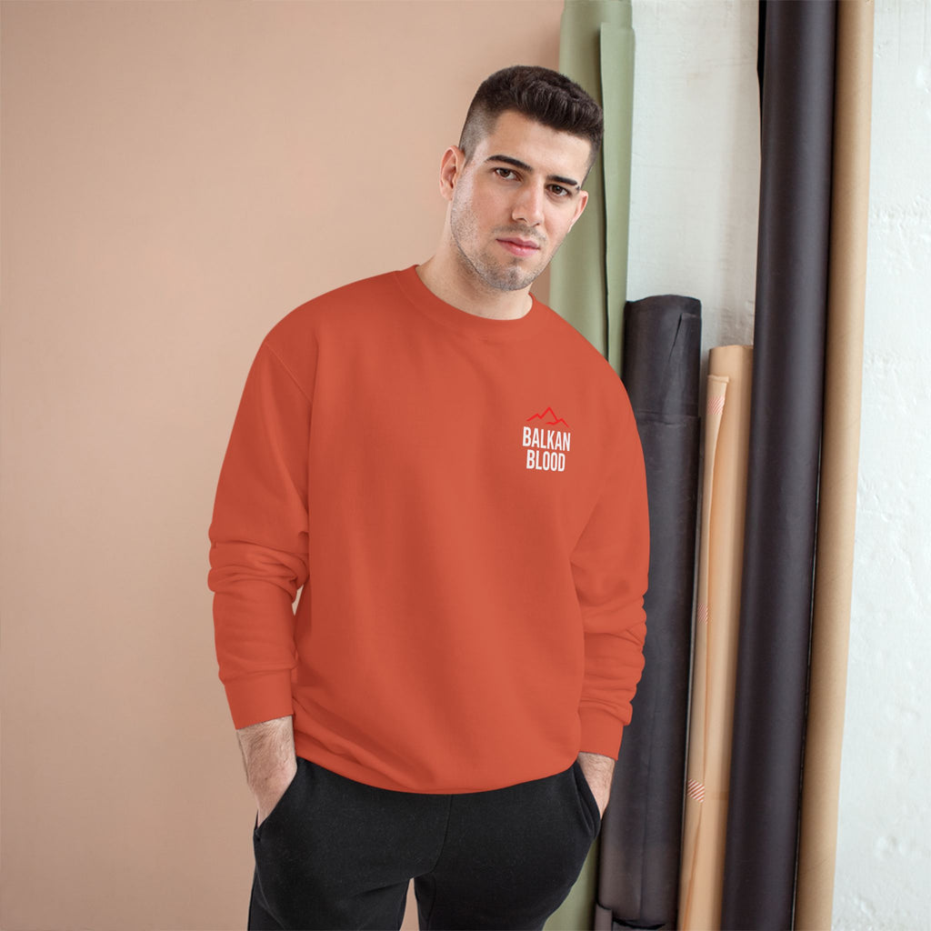 Balkan Blood Champion Sweatshirt - Cozy Urban Style, Unisex Gift, Casual Wear, Travel Apparel, Perfect for Chill Days