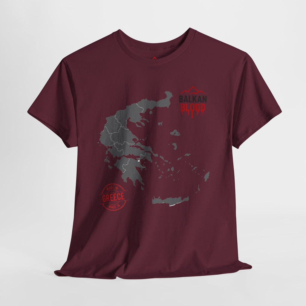 Grece/Balkan Blood Tee | Unisex Heavy Cotton T-Shirt