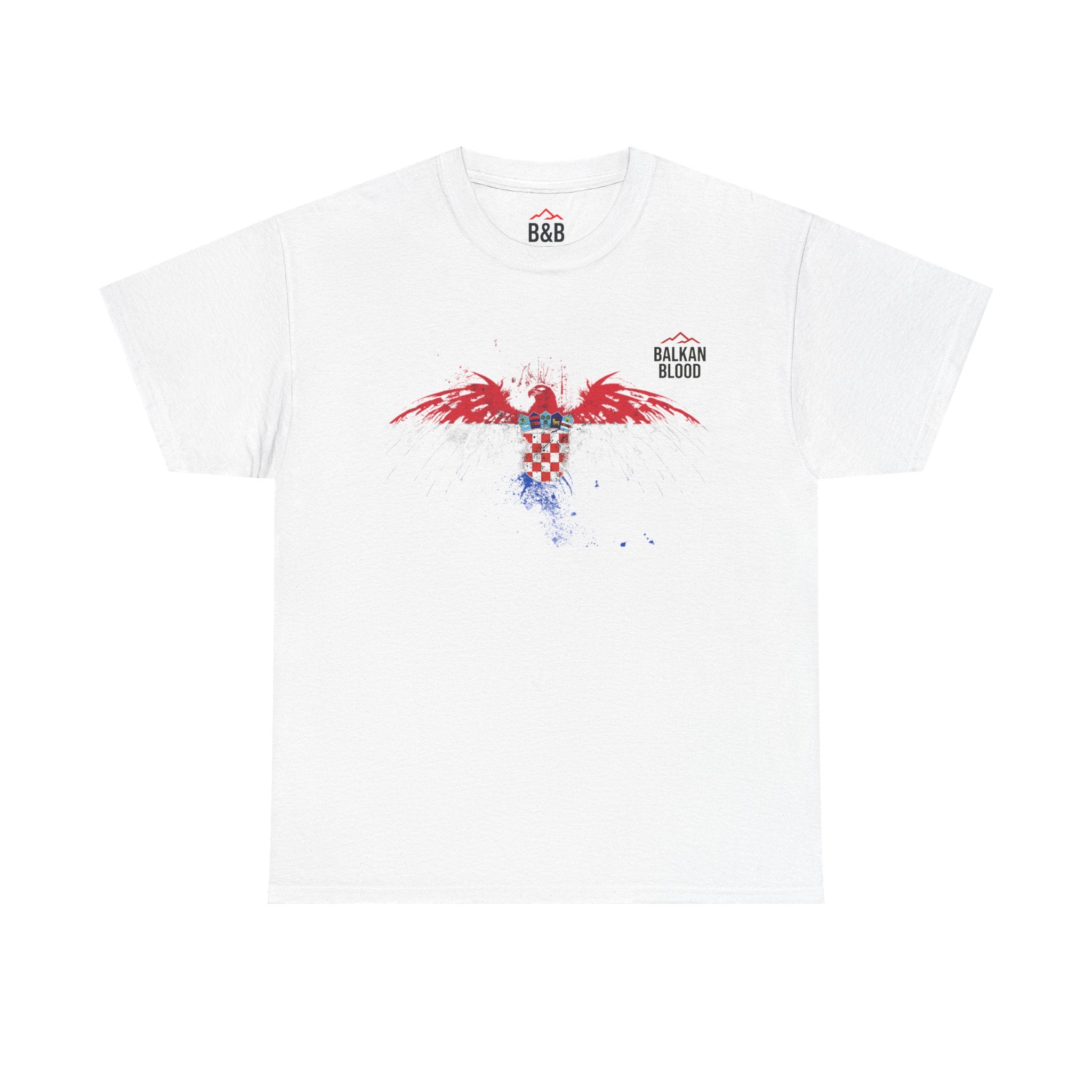 Croatia/Zagreb Unisex Heavy Cotton Tee