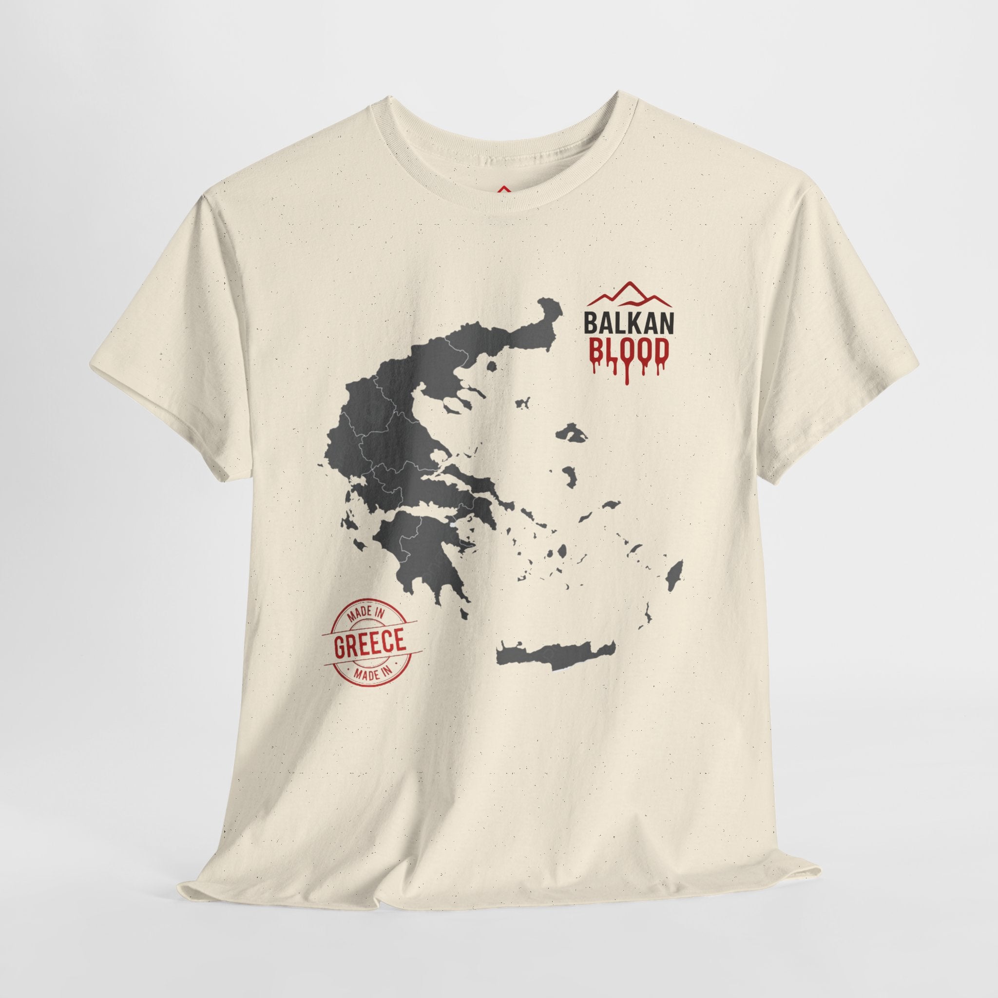 Grece/Balkan Blood Tee | Unisex Heavy Cotton T-Shirt