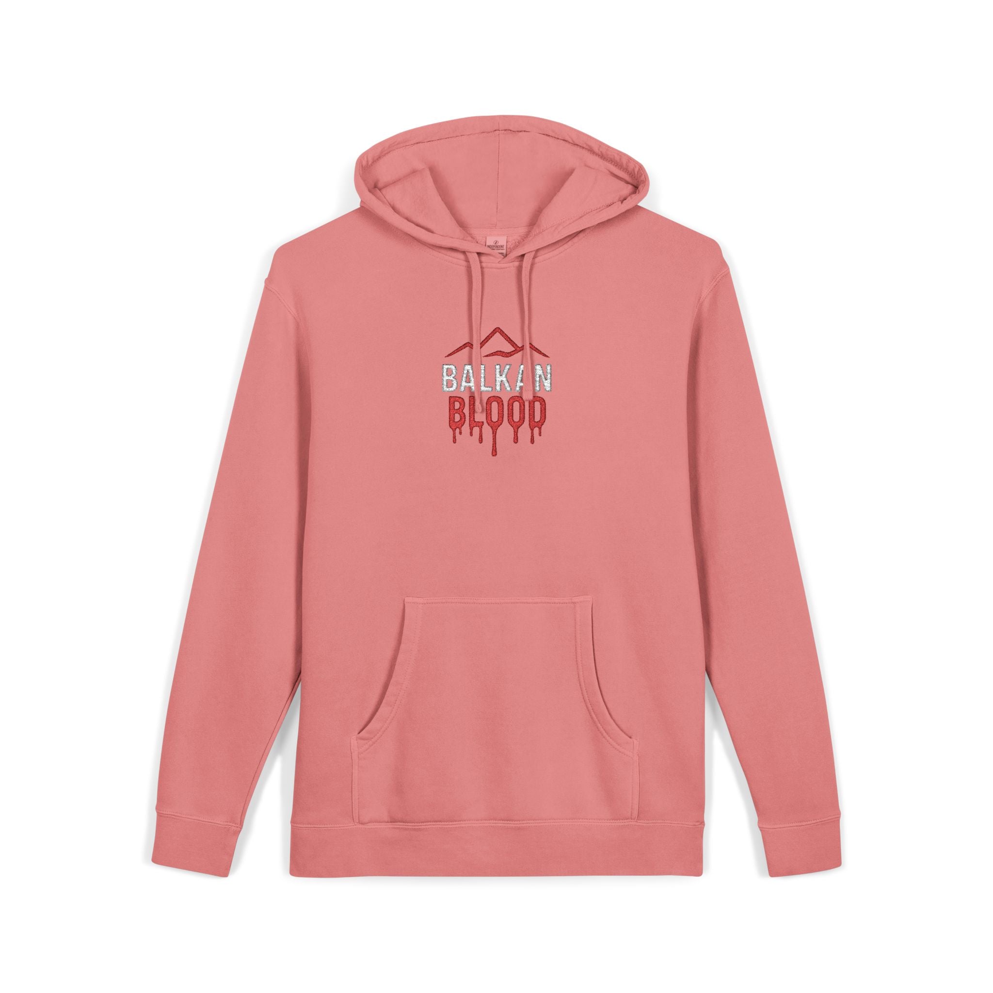 Unisex Pigment-Dyed Hoodie (Embroidery)