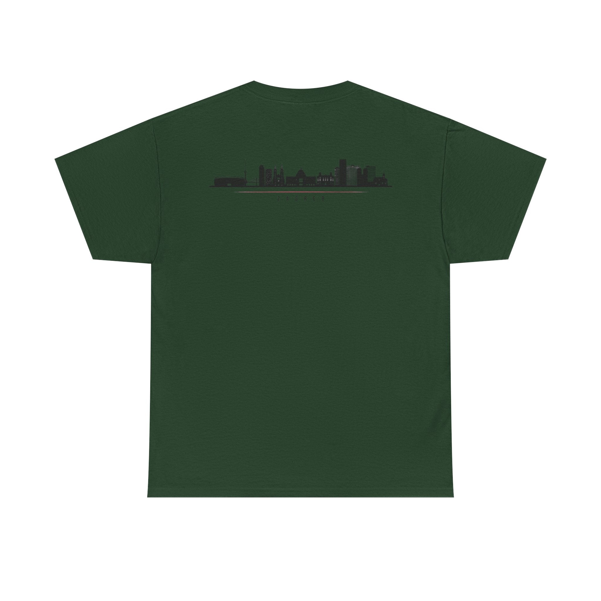 Croatia/Zagreb Unisex Heavy Cotton Tee