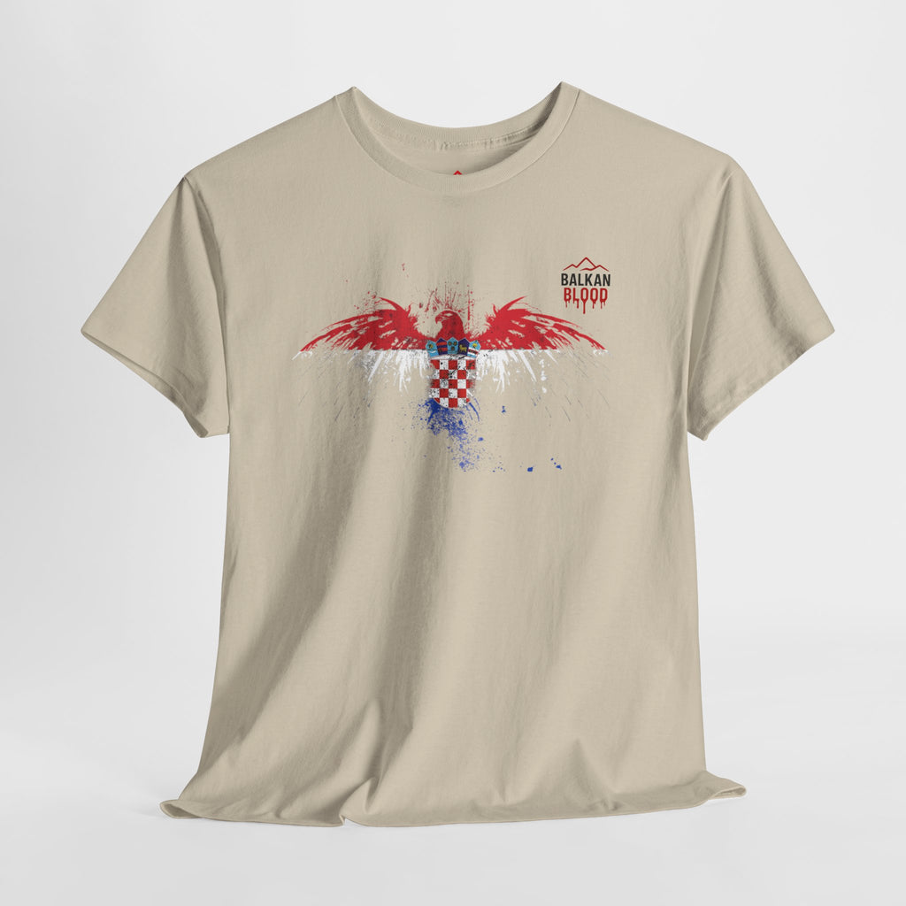 Croatia/Zagreb Unisex Heavy Cotton Tee