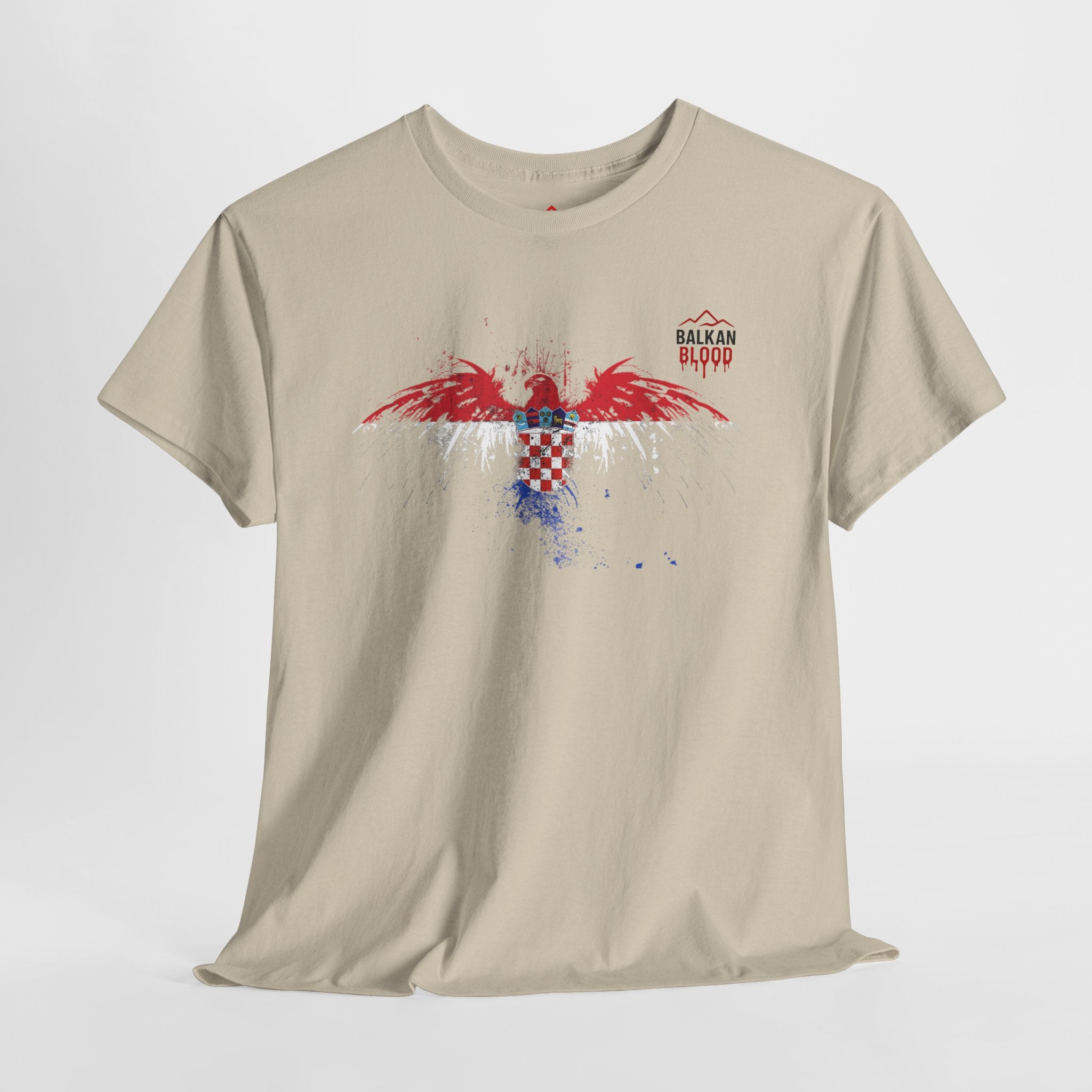 Croatia/Zagreb Unisex Heavy Cotton Tee