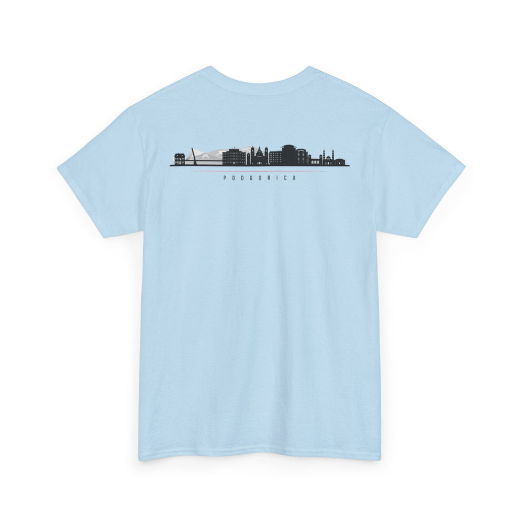 Montenegro/Balkan Blood Unisex Heavy Cotton Tee, Vintage Style Shirt
