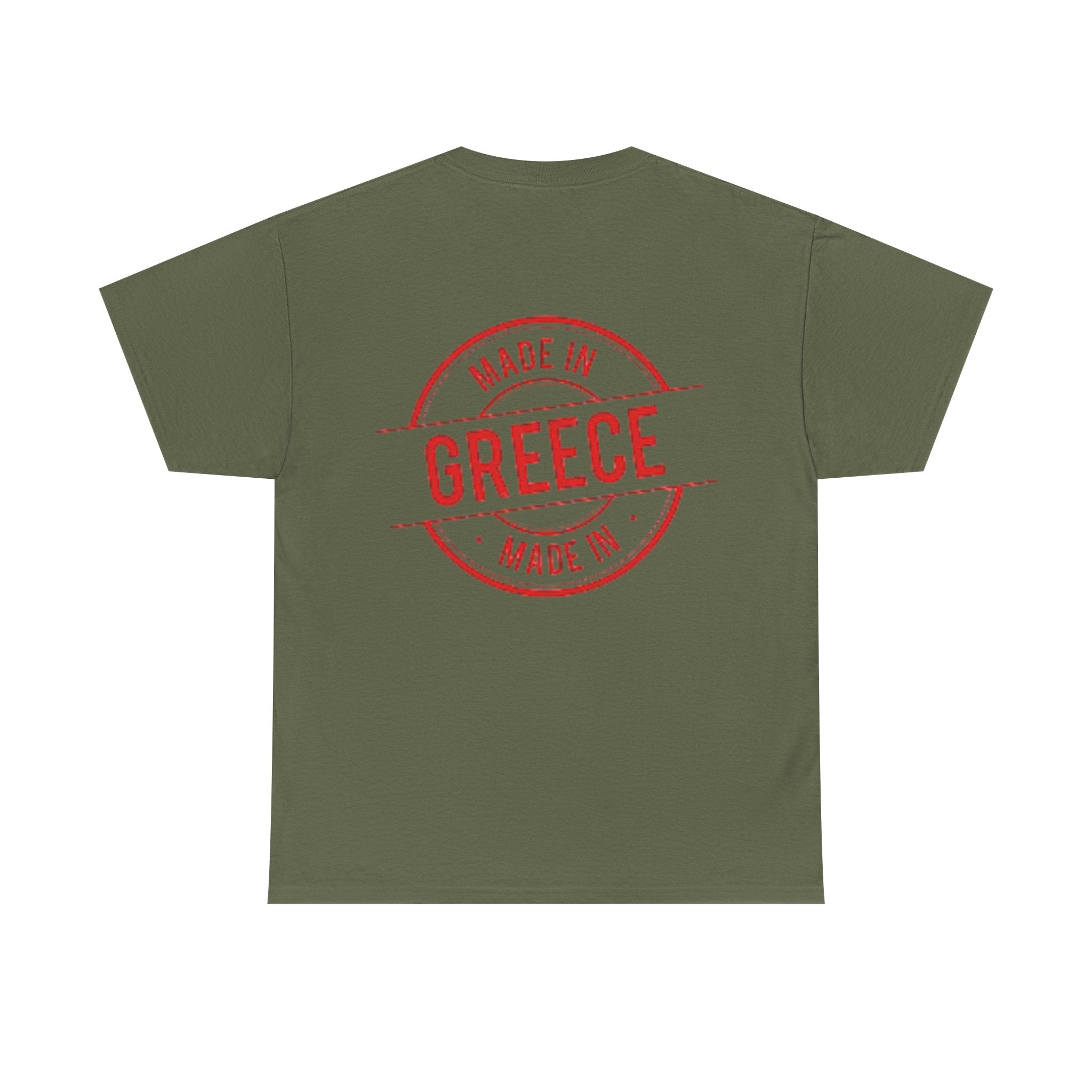 Balkan Blood Tee | Unisex Heavy Cotton T-Shirt, Greece Souvenir Shirt, Travel Gift, Casual Wear, Unique Graphic Tee