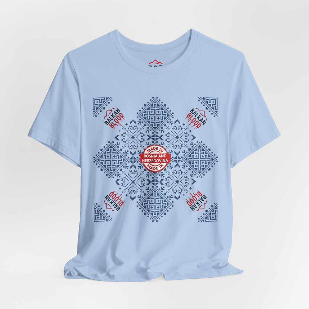 Bosnia Heritage Unisex Tee, Cultural Pride,