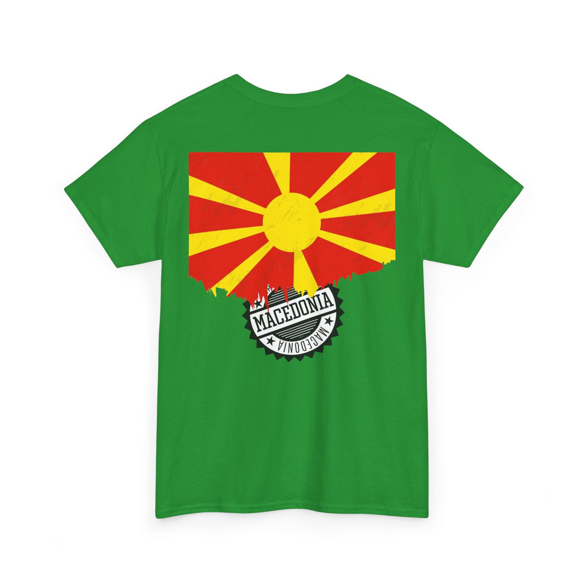 Macedonian Balkan Blood Unisex Heavy Cotton Tee
