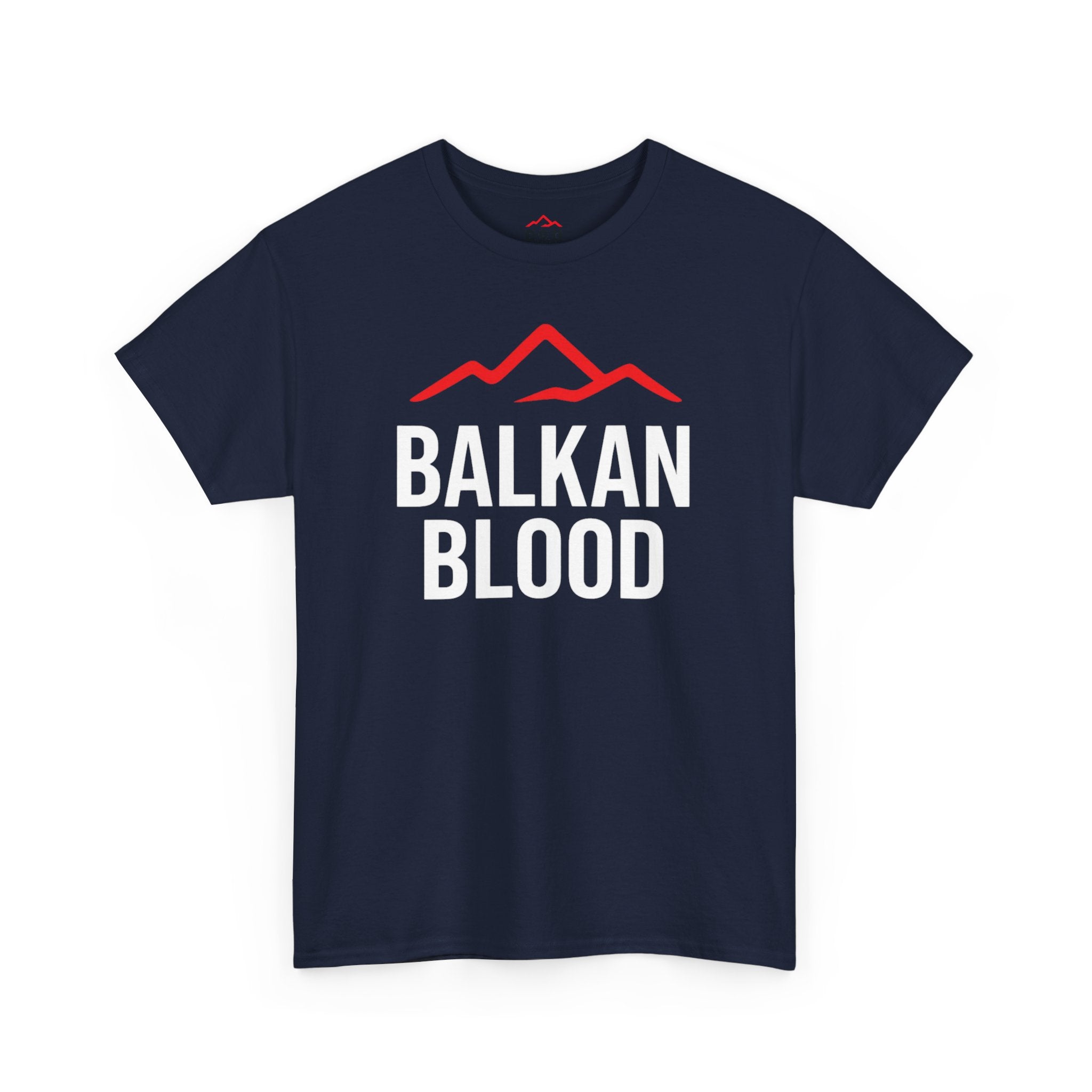 Balkan Blood Unisex Heavy Cotton Tee | Heritage Shirt, Travel Tee, Gift for Balkan Lovers, Cultural Pride, Casual Wear