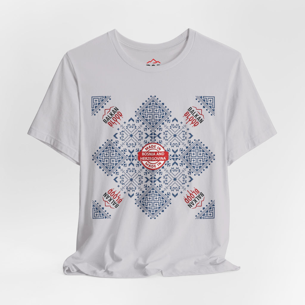 Bosnia Heritage Unisex Tee, Cultural Pride,