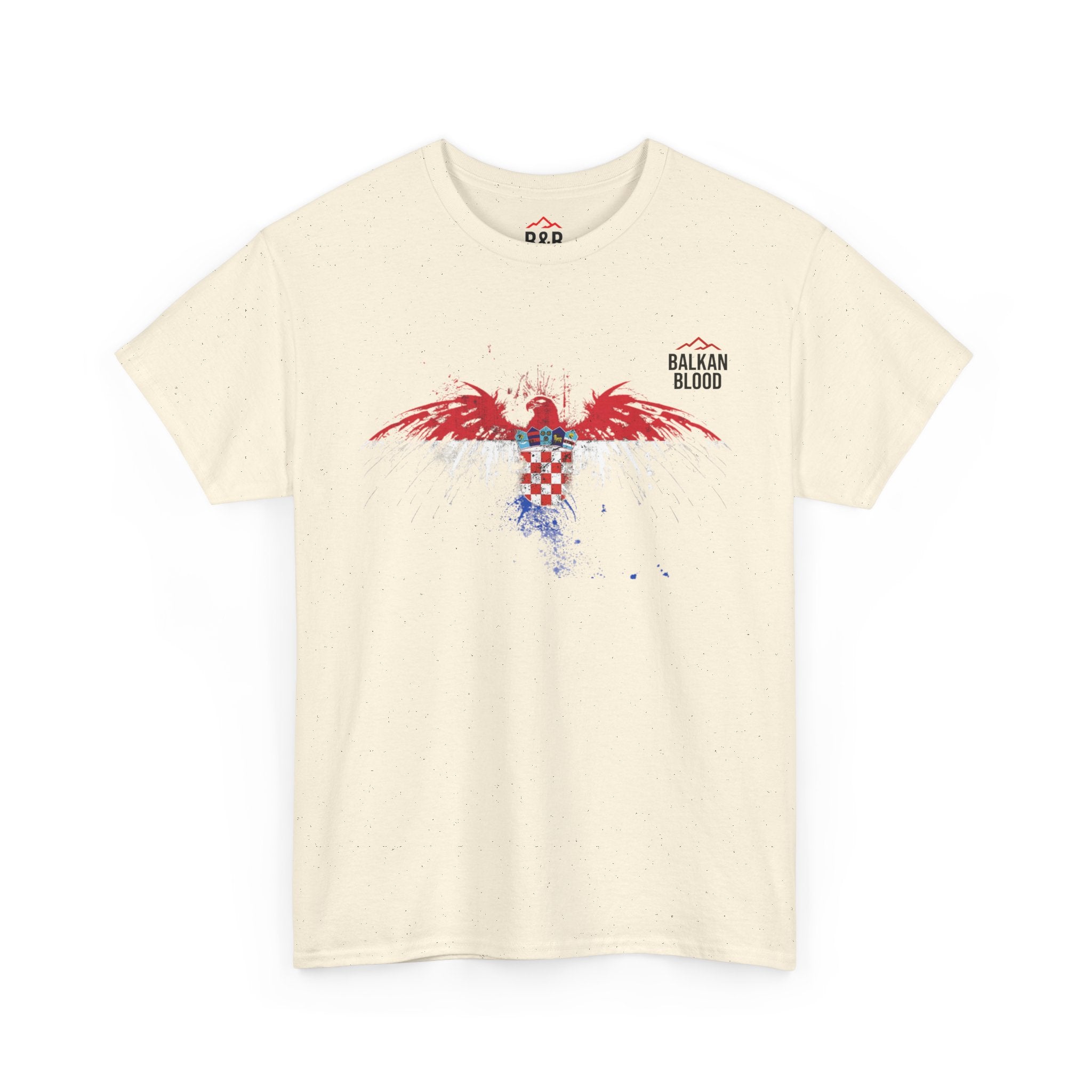 Croatia/Zagreb Unisex Heavy Cotton Tee