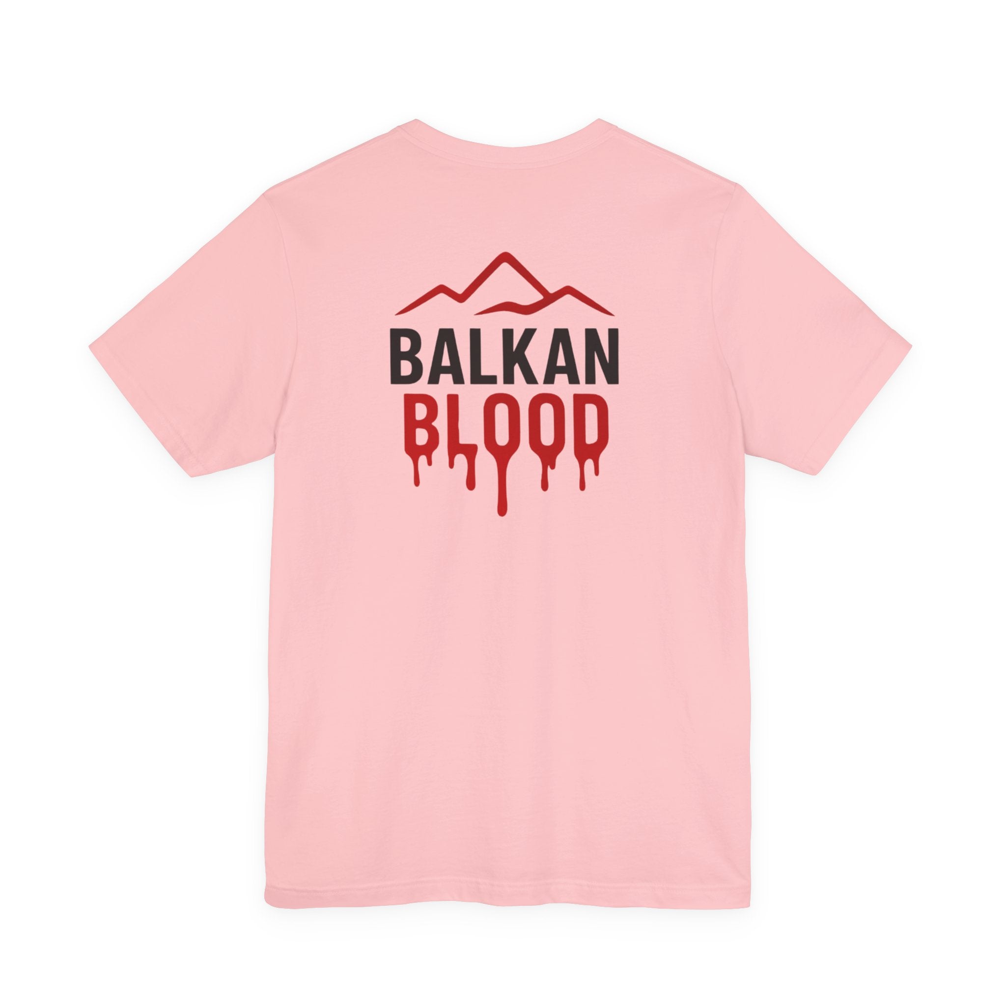 Balkan Blood Tee — Red Drip Logo