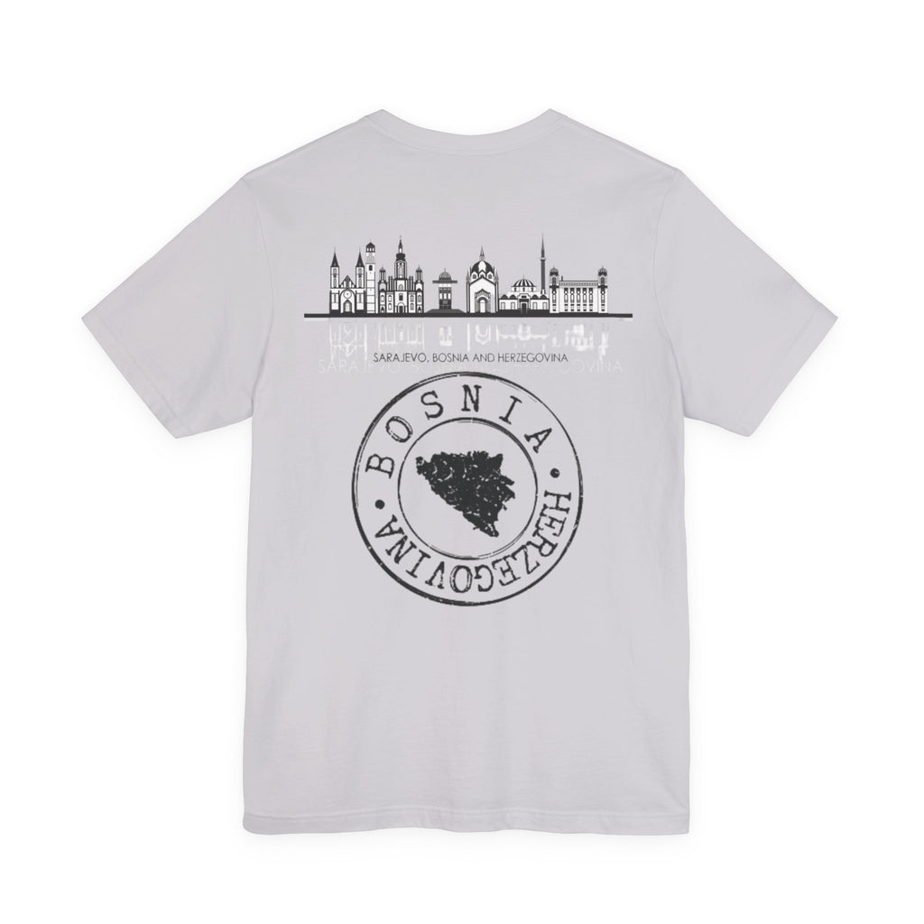 Bosnia Heritage Unisex Tee, Travel Shirt, Cultural Pride, Souvenir T-Shirt, Gift for Travelers, Adventure Apparel