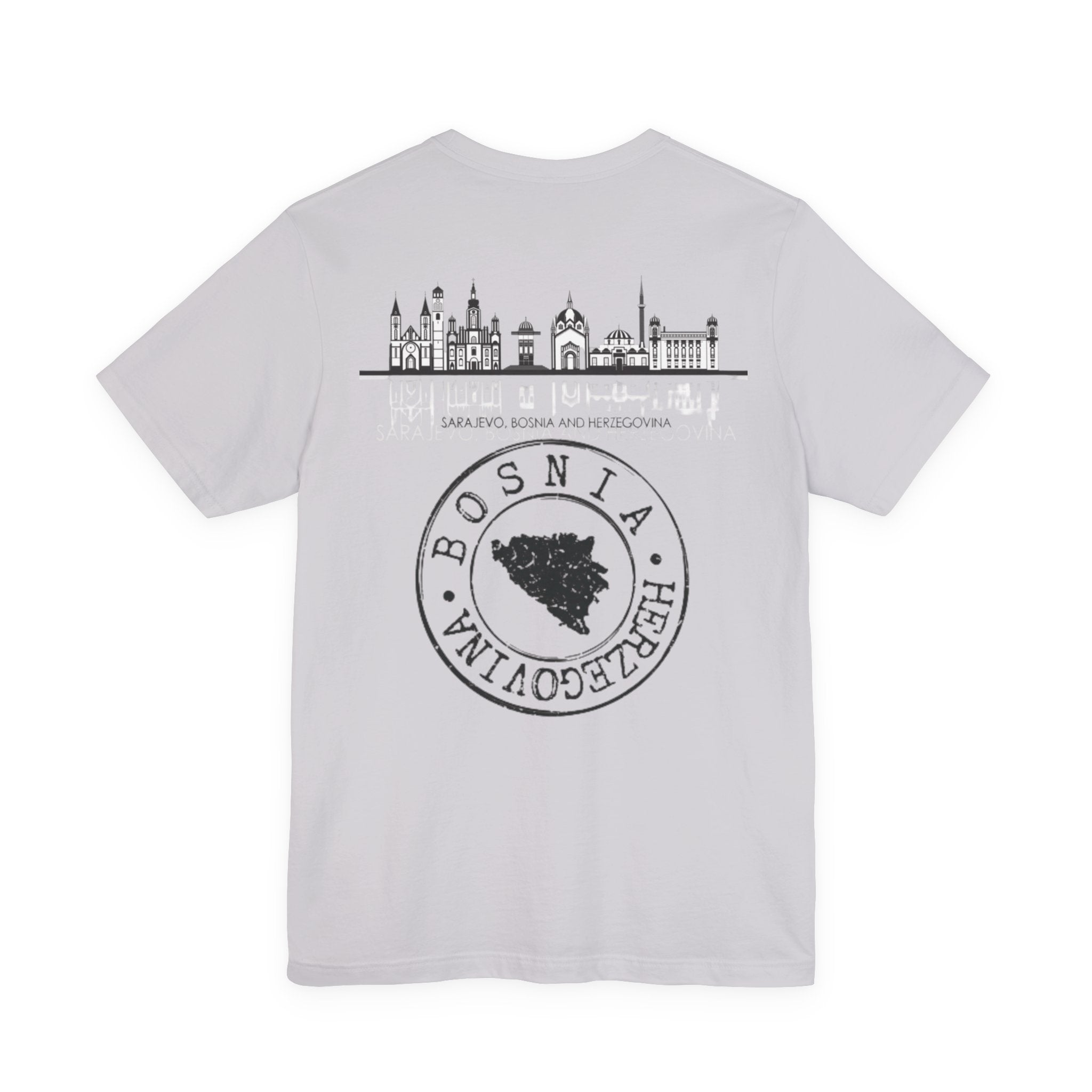 Bosnia Heritage Unisex Tee, Travel Shirt, Cultural Pride, Souvenir T-Shirt, Gift for Travelers, Adventure Apparel