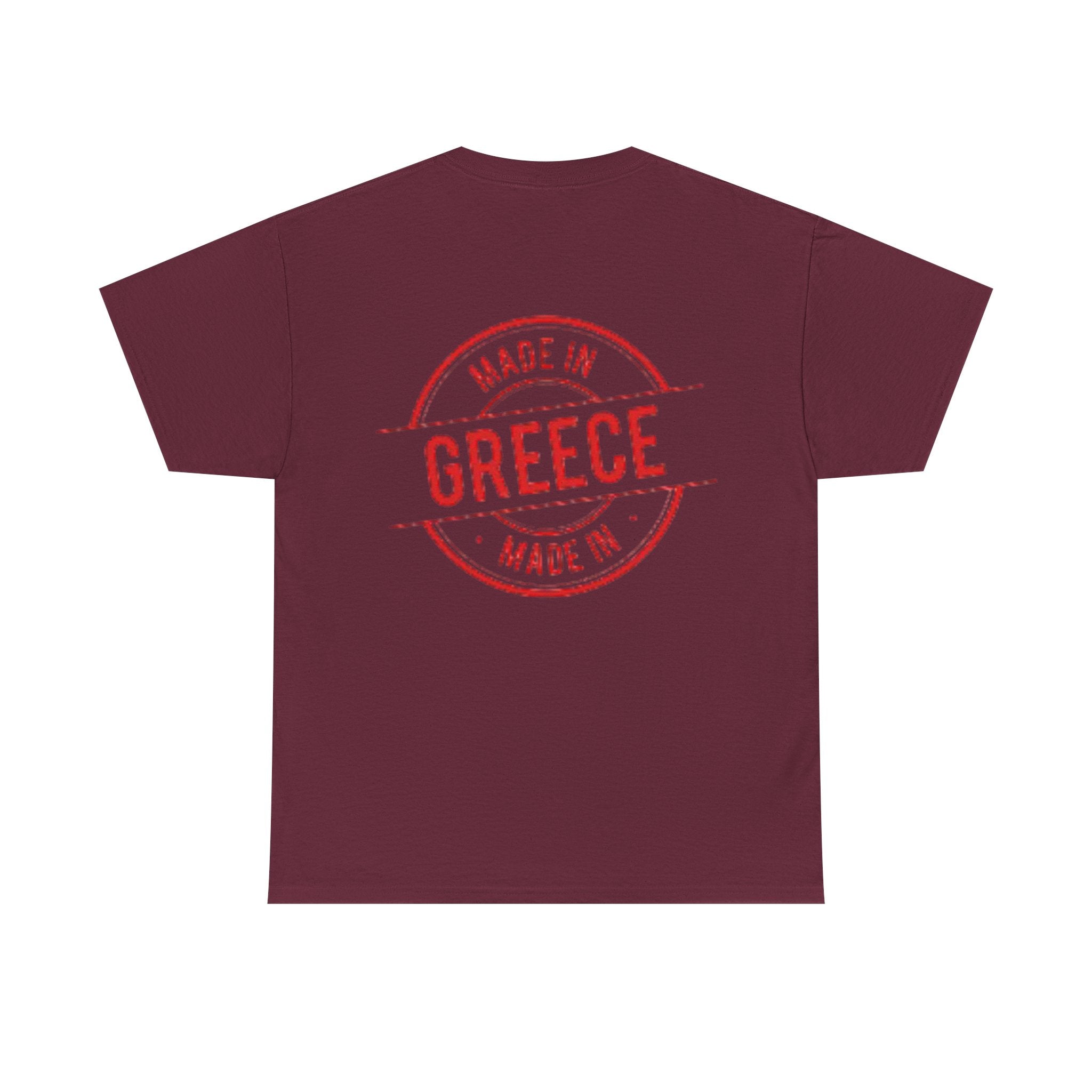 Balkan Blood Tee | Unisex Heavy Cotton T-Shirt, Greece Souvenir Shirt, Travel Gift, Casual Wear, Unique Graphic Tee