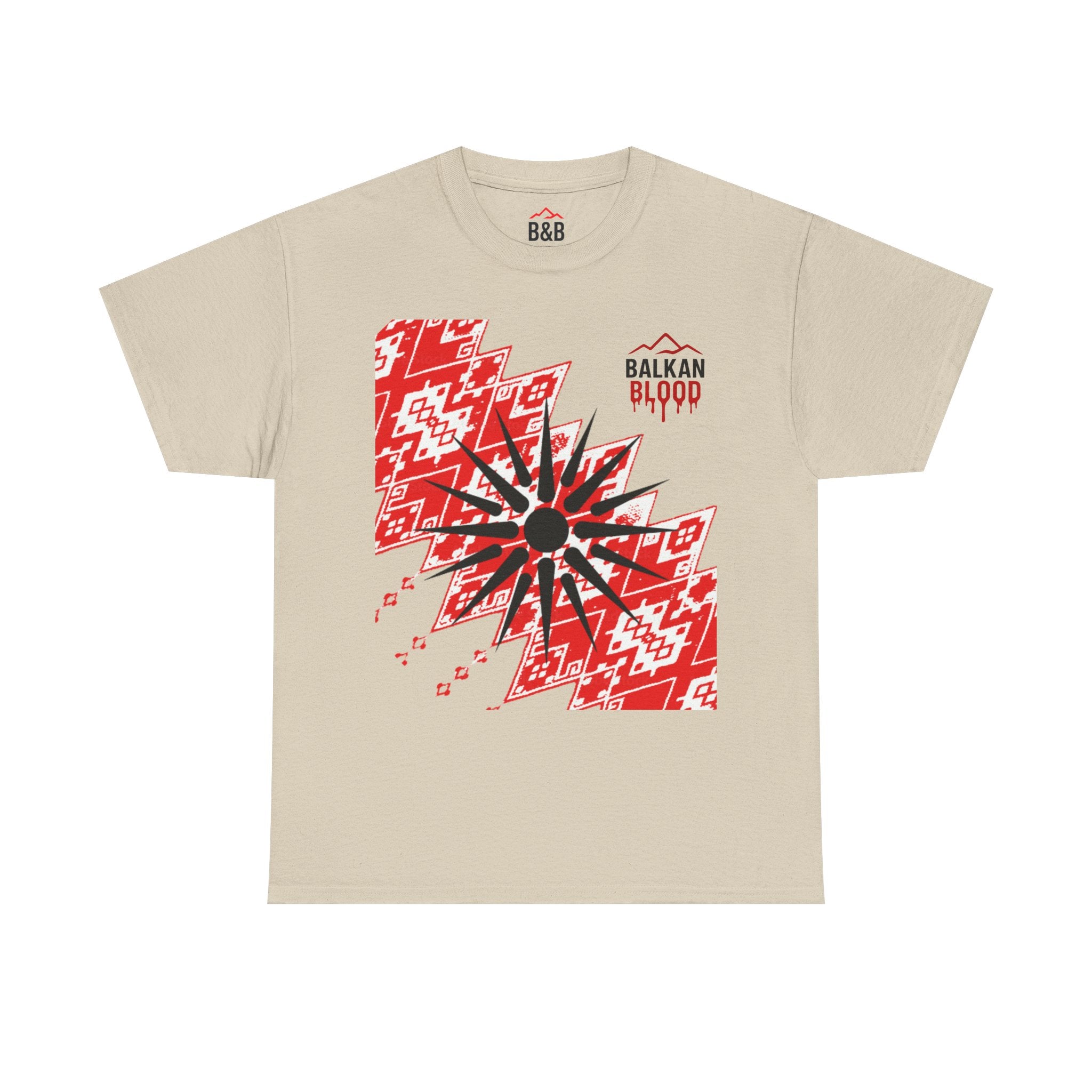 Macedonian Balkan Blood Unisex Heavy Cotton Tee
