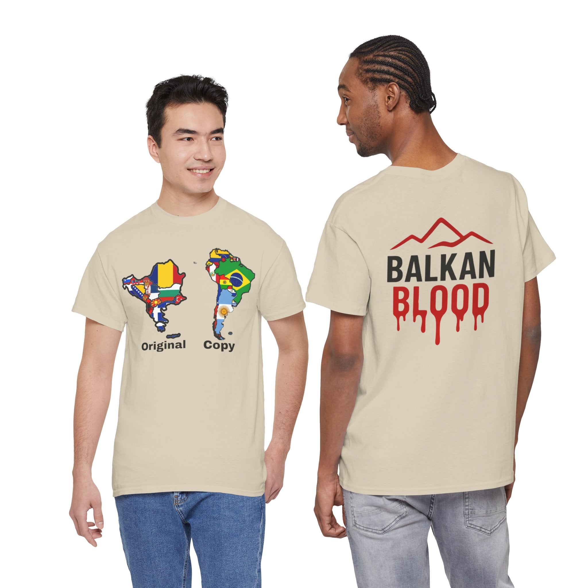 Balkan Pride Unisex Tee - Unique Graphic T-Shirt for Casual Wear, Gift for Travelers, Mens & Womens Fashion, Summer Fun Tee, Statement [...]