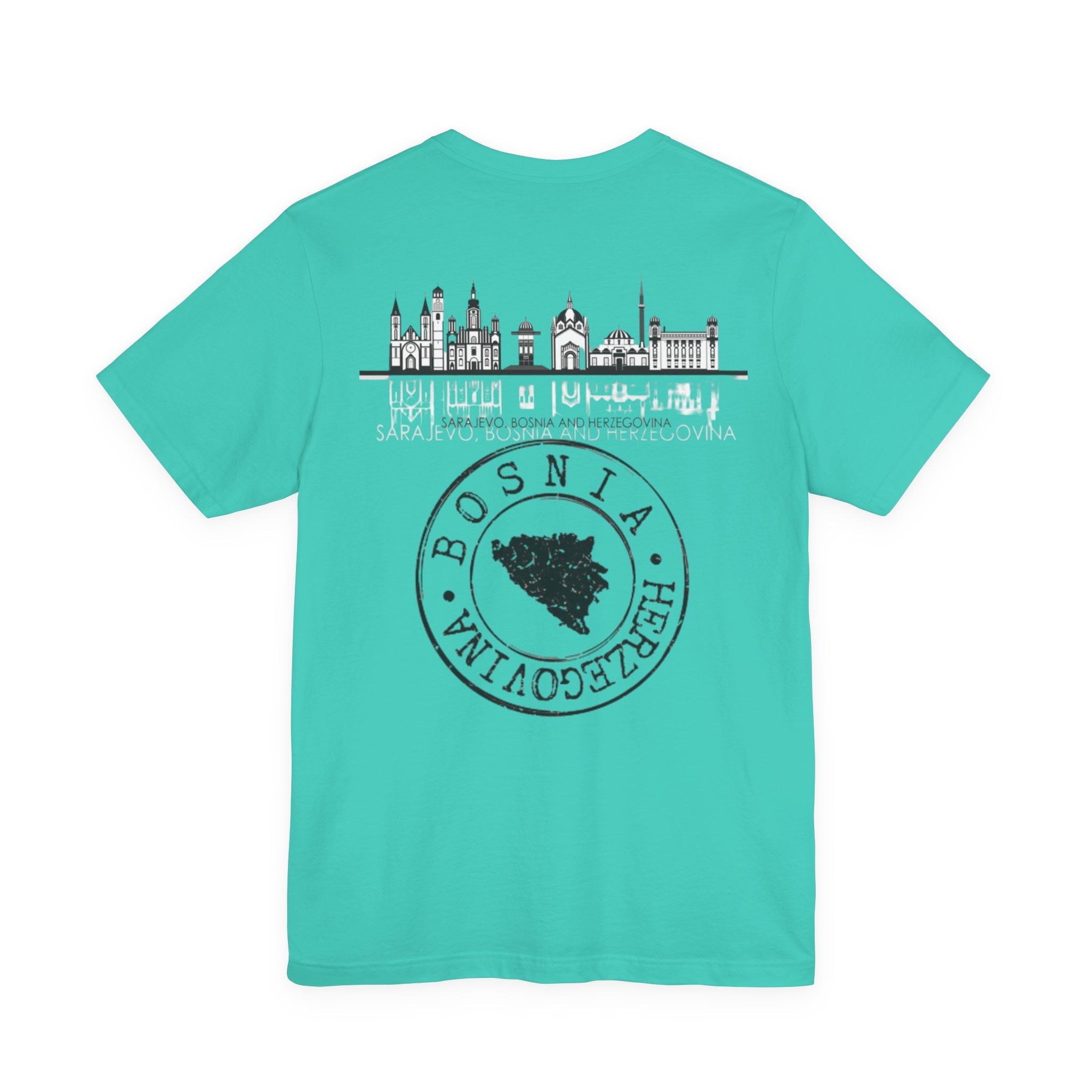 Bosnia Heritage Unisex Tee, Travel Shirt, Cultural Pride, Souvenir T-Shirt, Gift for Travelers, Adventure Apparel