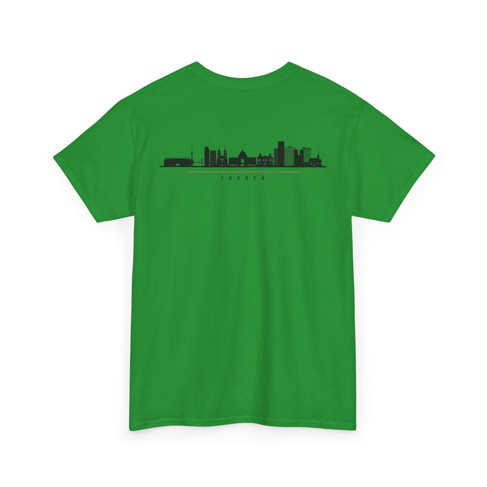 Croatia/Zagreb Unisex Heavy Cotton Tee