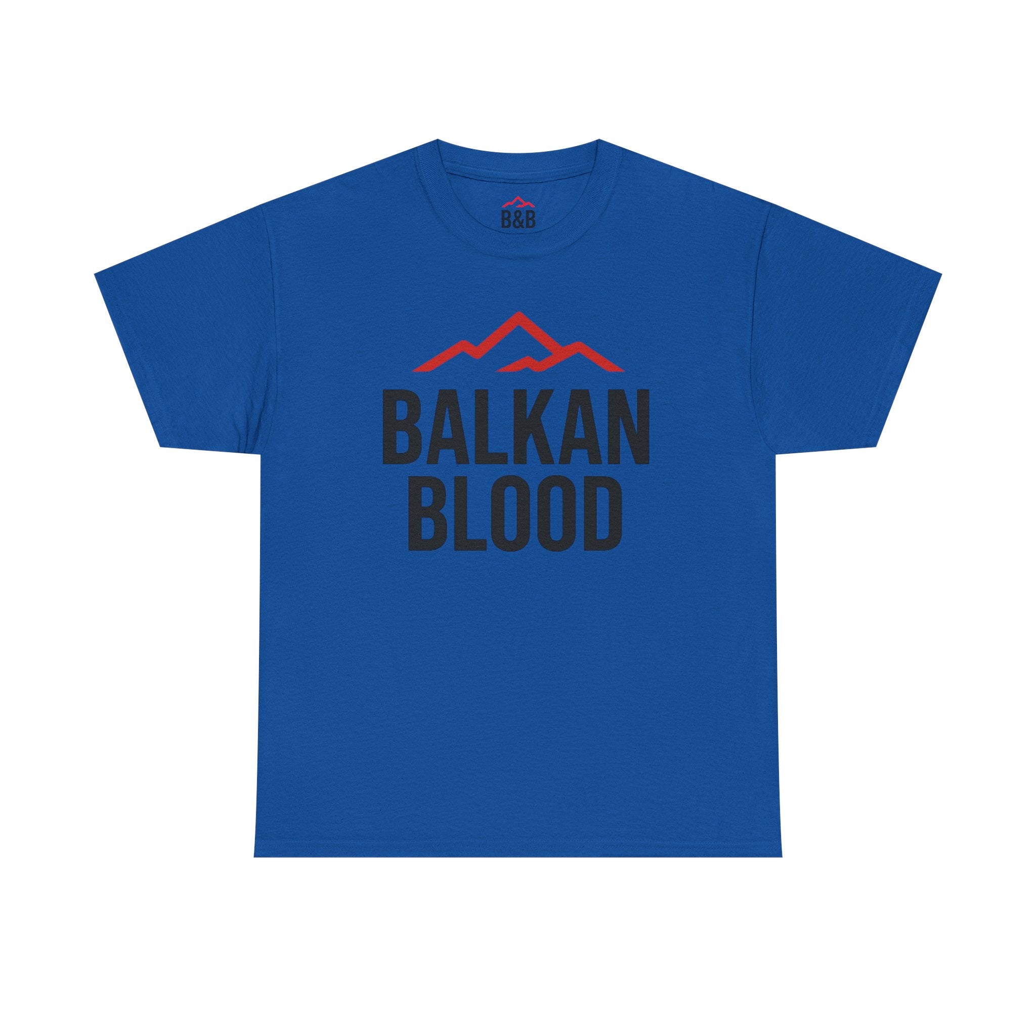 Balkan Blood Unisex Heavy Cotton Tee | Heritage Shirt, Travel Tee, Gift for Balkan Lovers, Cultural Pride, Casual Wear