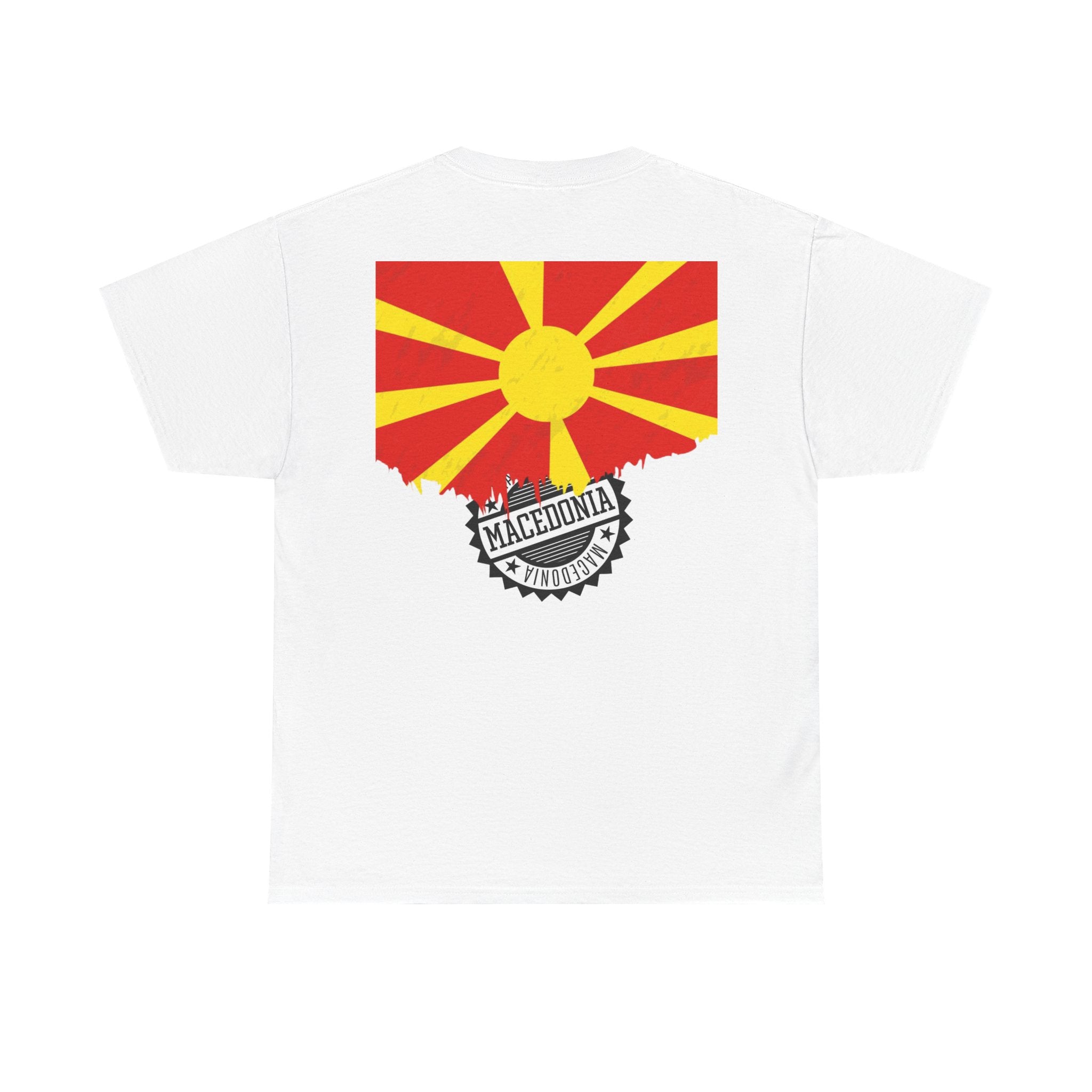 Macedonian Balkan Blood Unisex Heavy Cotton Tee