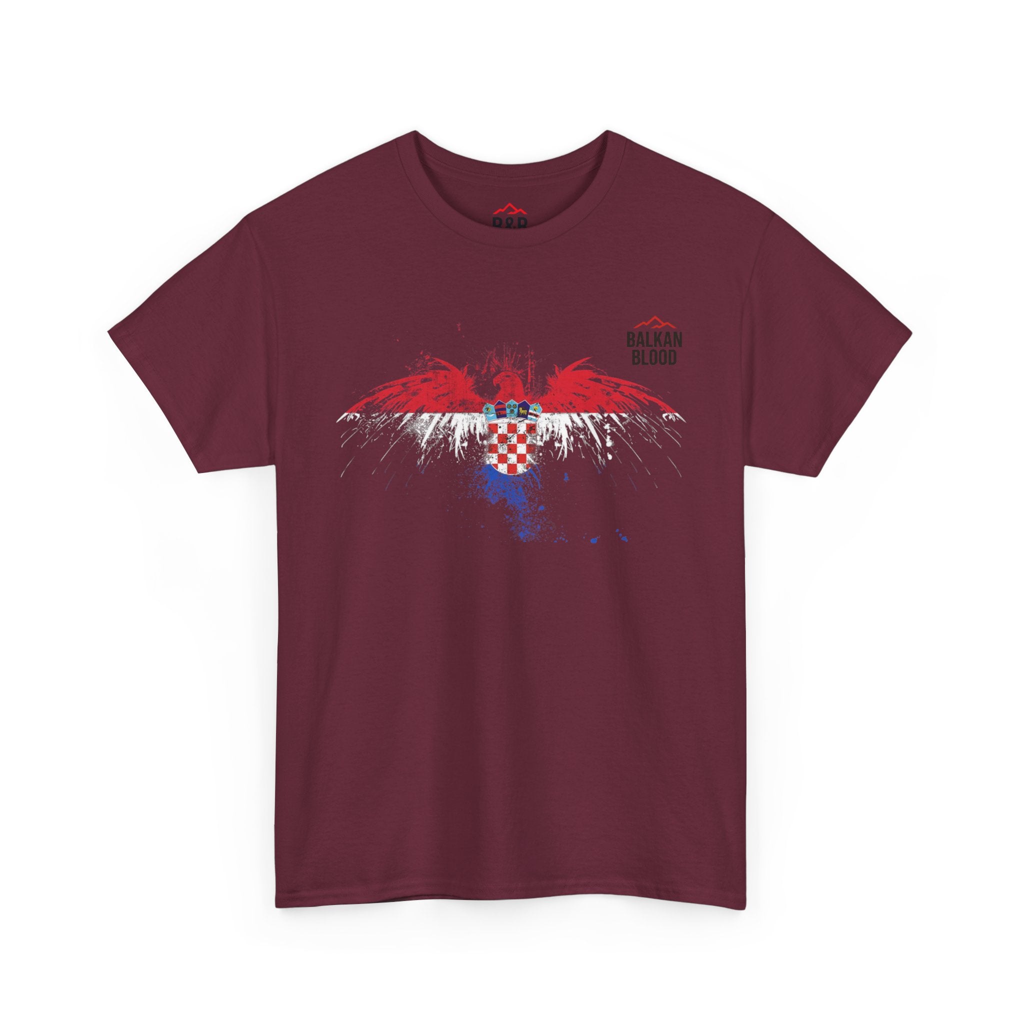 Croatia/Zagreb Unisex Heavy Cotton Tee