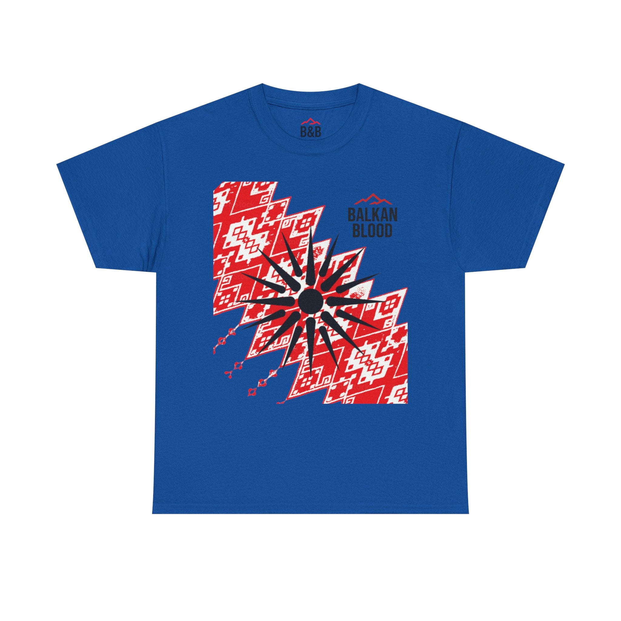 Macedonian Balkan Blood Unisex Heavy Cotton Tee