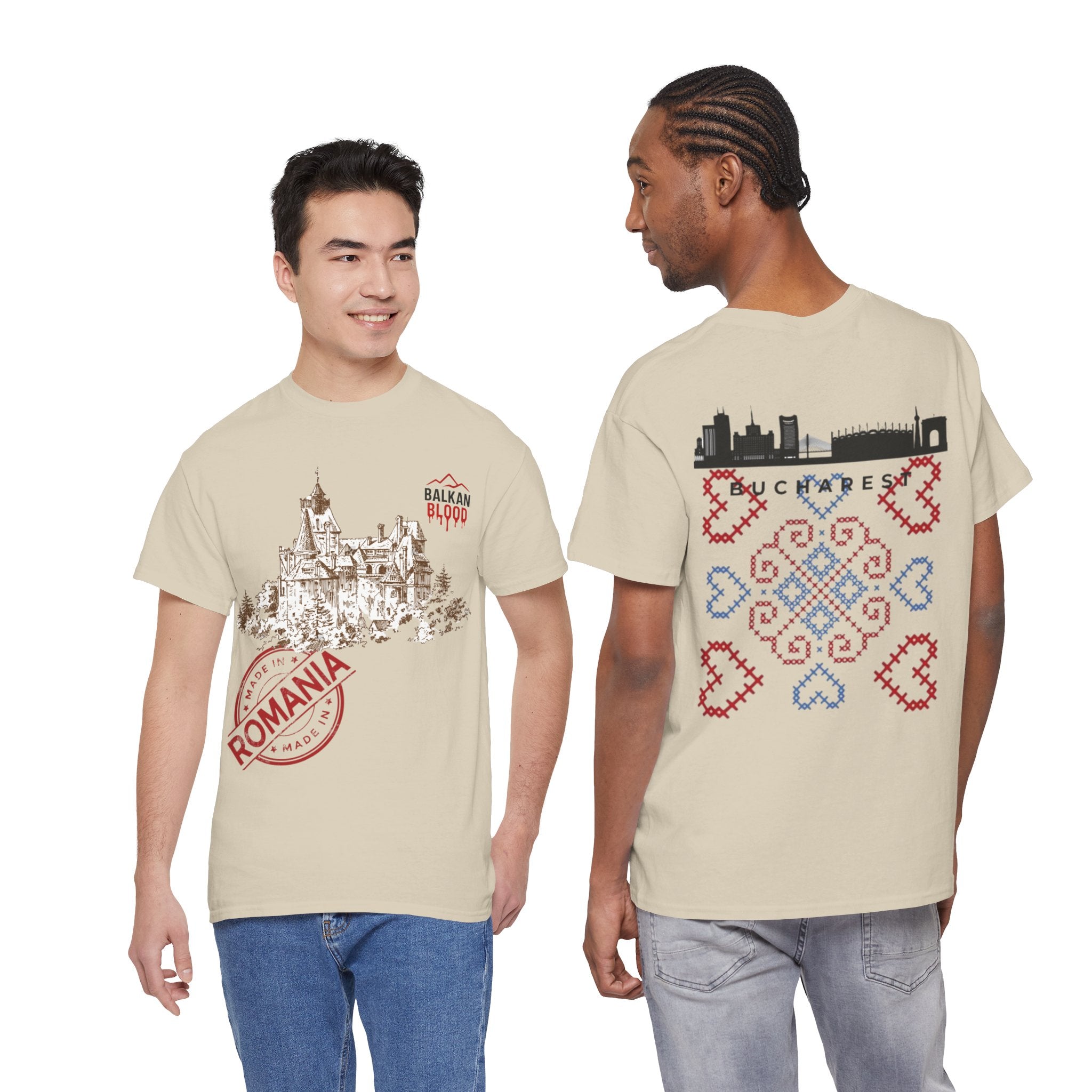 Romanian Unisex Heavy Cotton Tee