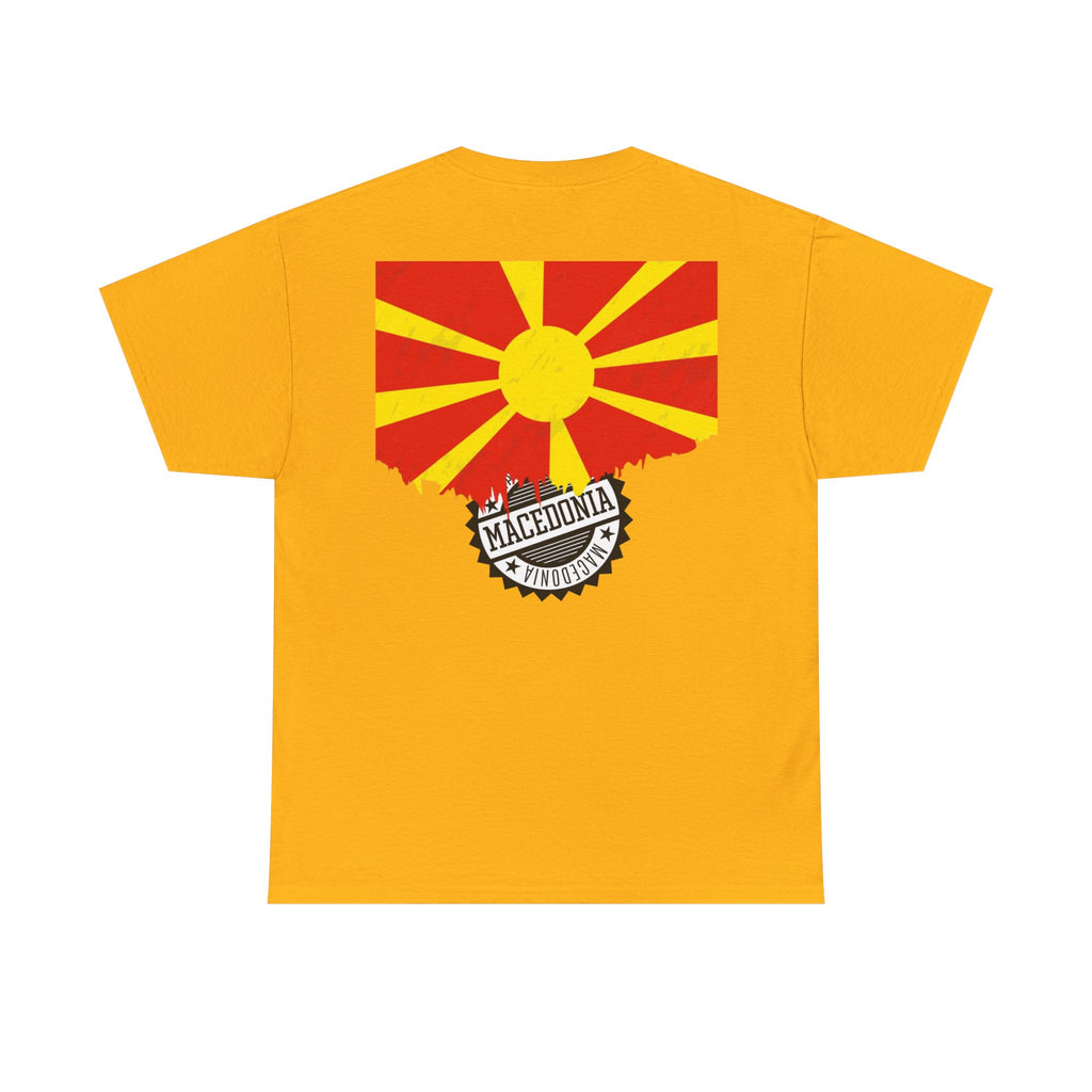 Macedonian Balkan Blood Unisex Heavy Cotton Tee