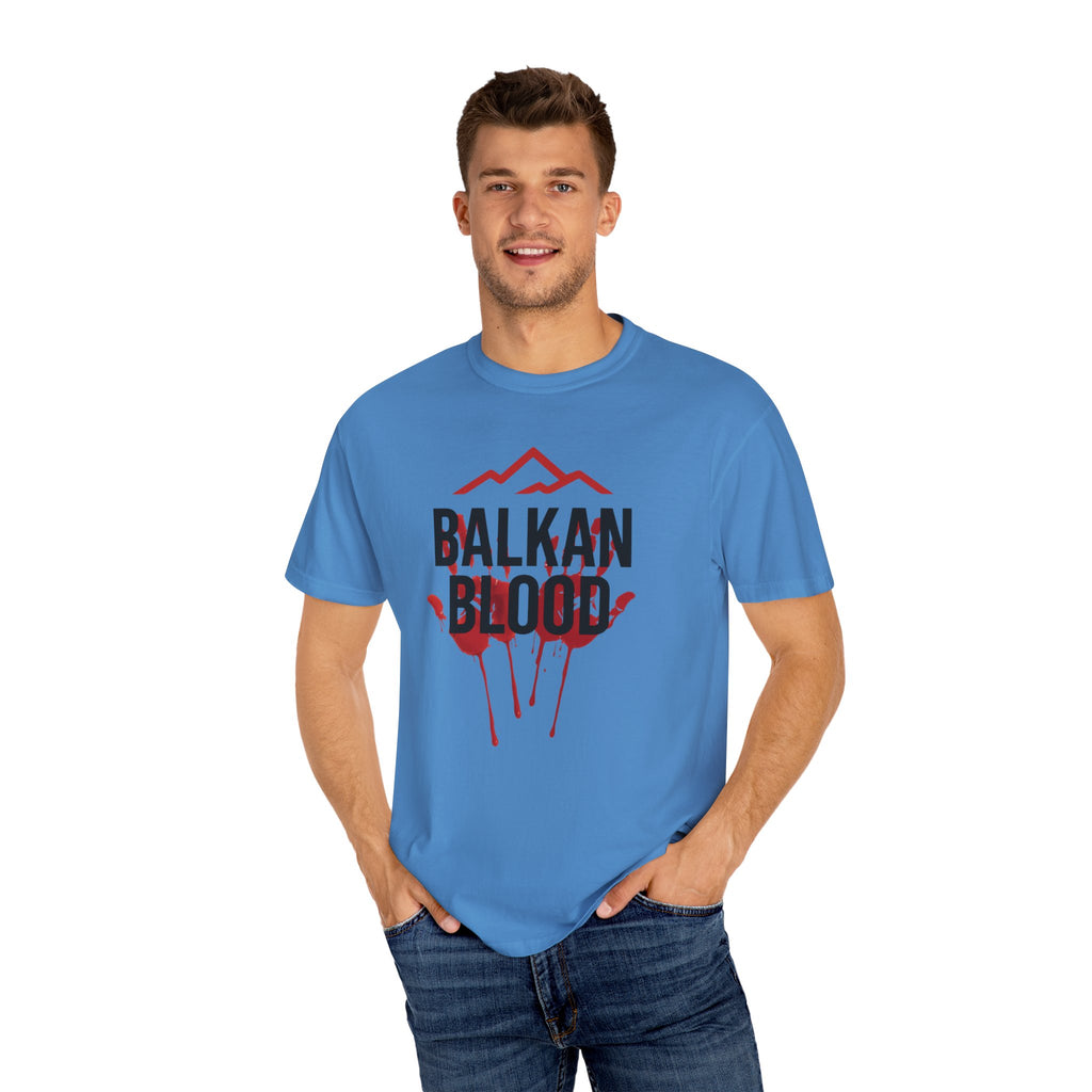 Balkan Blood Graphic T-Shirt, Unisex Streetwear, Fashion Statement Tee, Edgy Gift for Music Lovers, Halloween Apparel