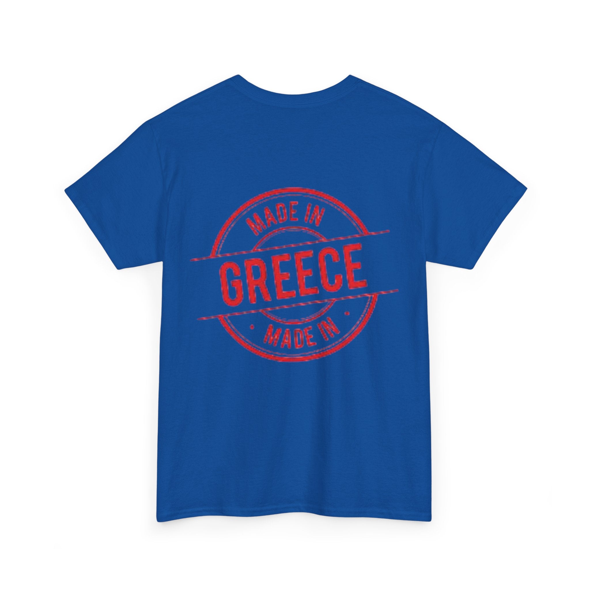 Balkan Blood Tee | Unisex Heavy Cotton T-Shirt, Greece Souvenir Shirt, Travel Gift, Casual Wear, Unique Graphic Tee
