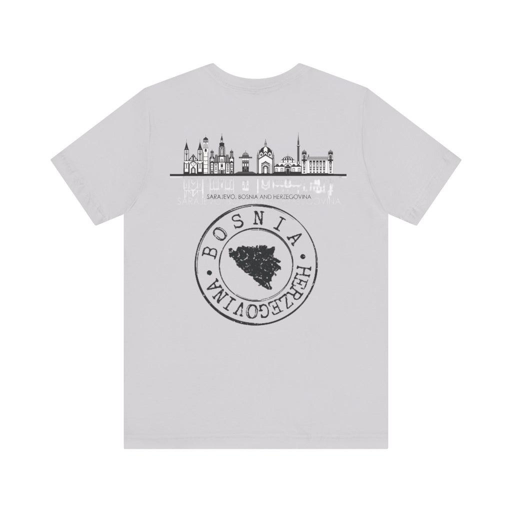 Bosnia Heritage Unisex Tee, Travel Shirt, Cultural Pride, Souvenir T-Shirt, Gift for Travelers, Adventure Apparel