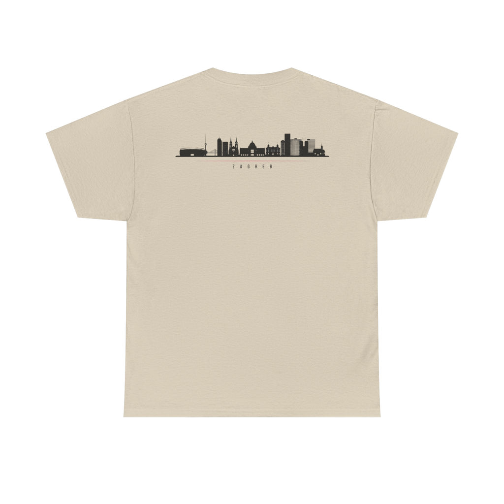 Croatia/Zagreb Unisex Heavy Cotton Tee