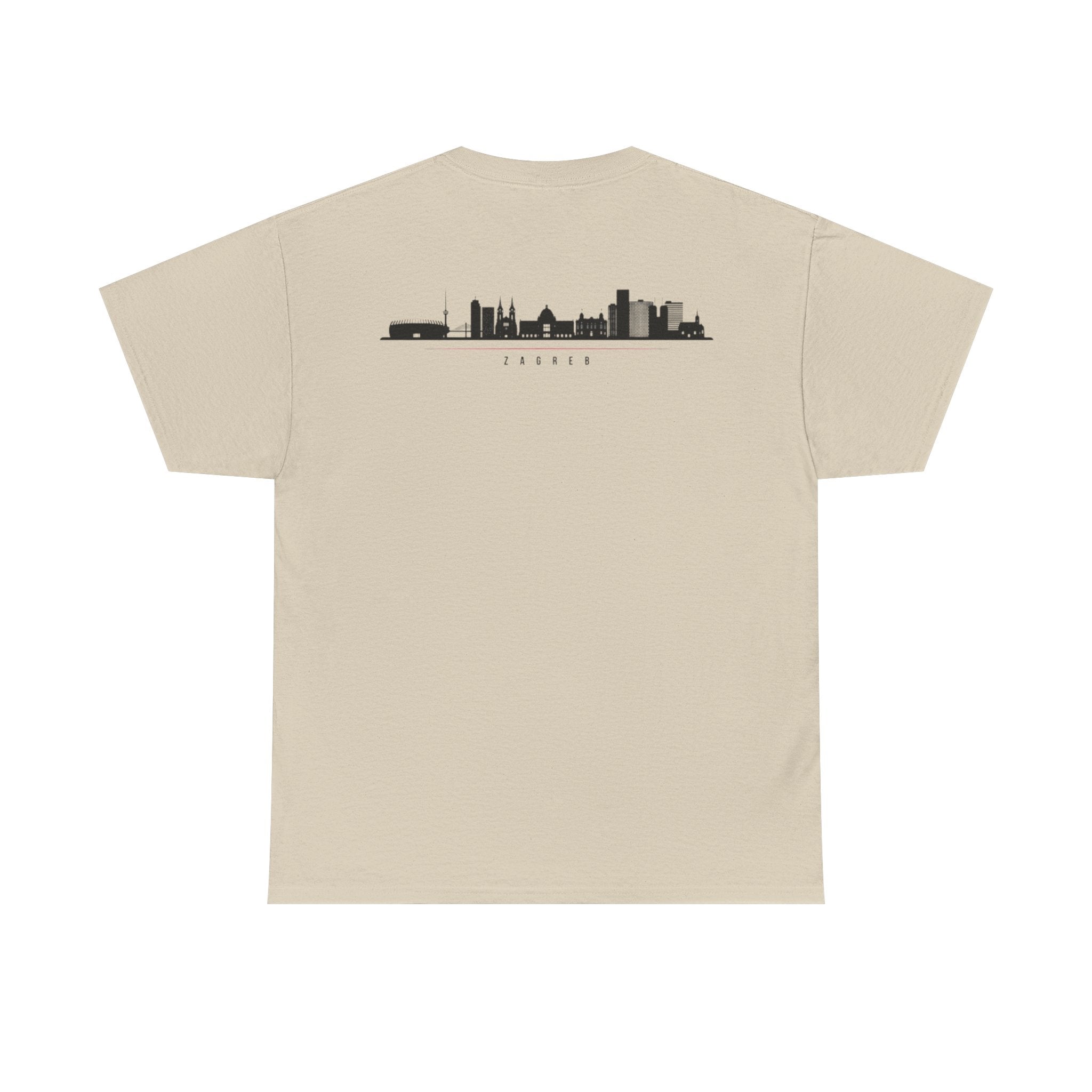 Croatia/Zagreb Unisex Heavy Cotton Tee