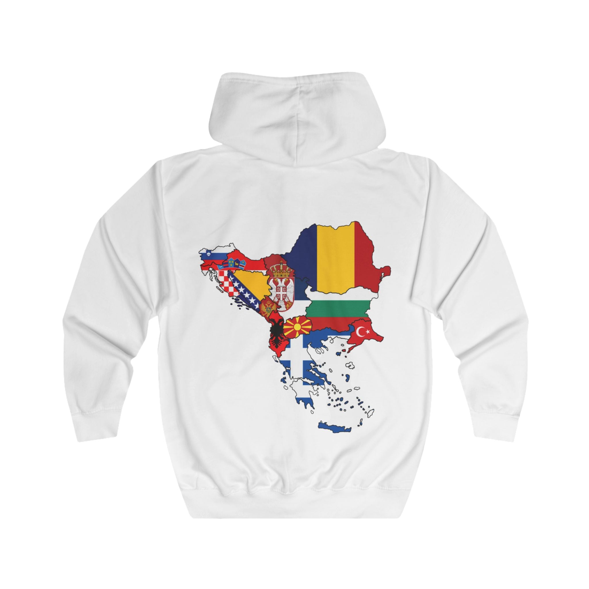 Balkan Blood Unisex Full Zip Hoodie