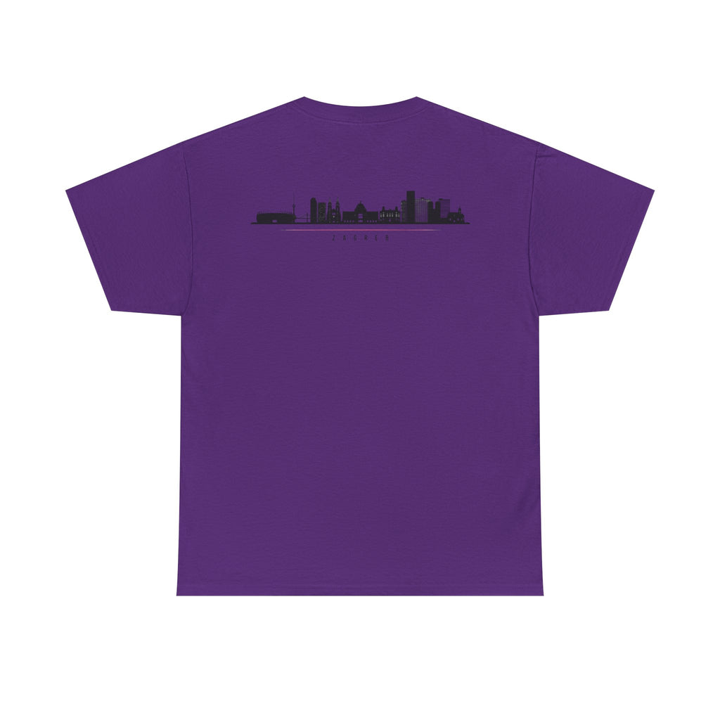 Croatia/Zagreb Unisex Heavy Cotton Tee