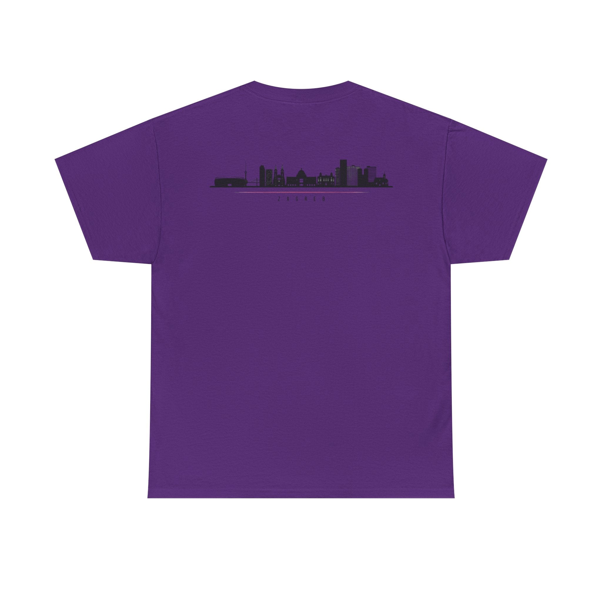 Croatia/Zagreb Unisex Heavy Cotton Tee