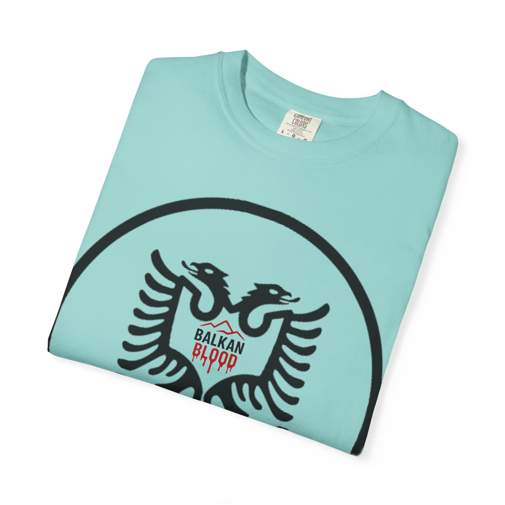 Albanian Balkan Heritage T-Shirt - Unisex Garment-Dyed Tee