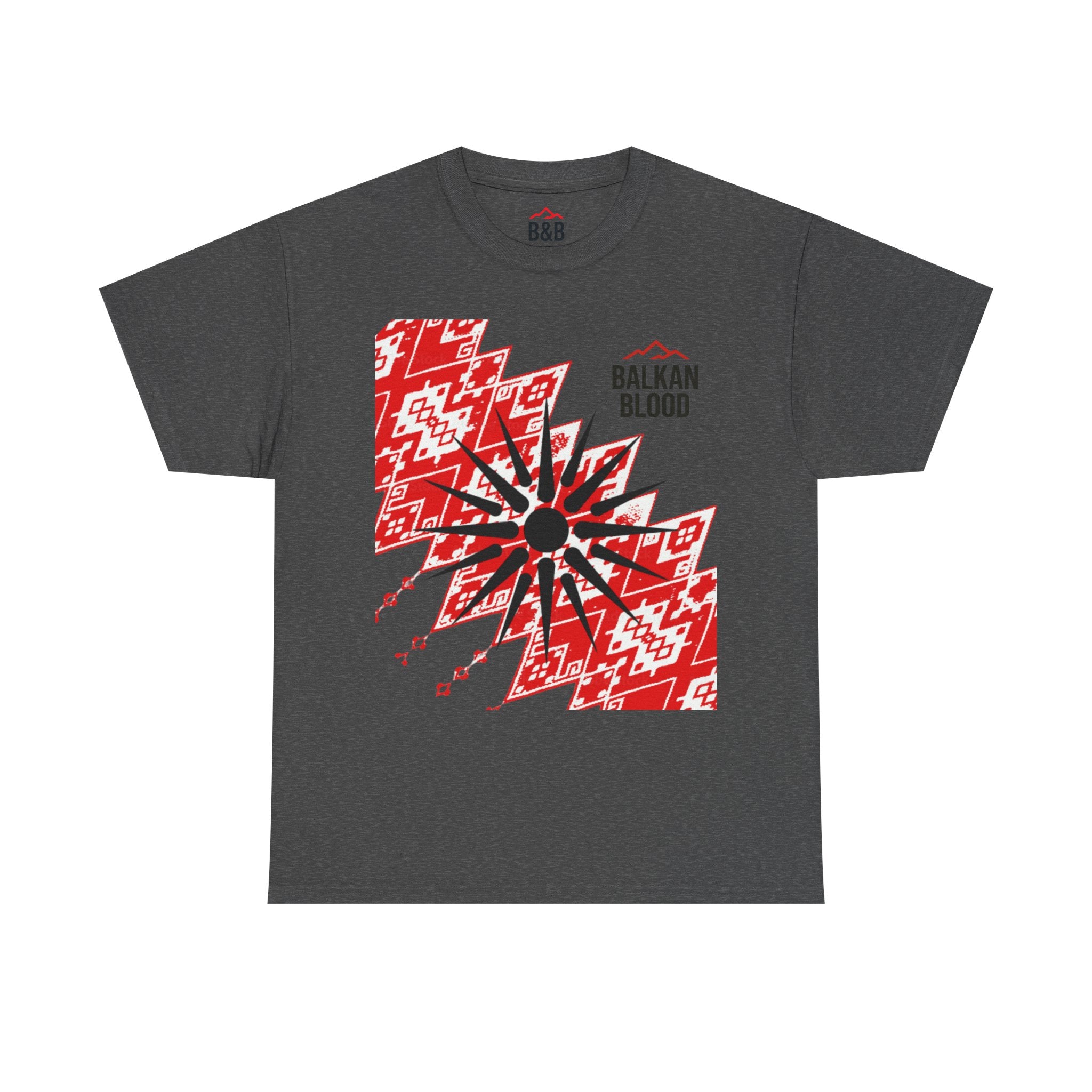 Macedonian Balkan Blood Unisex Heavy Cotton Tee