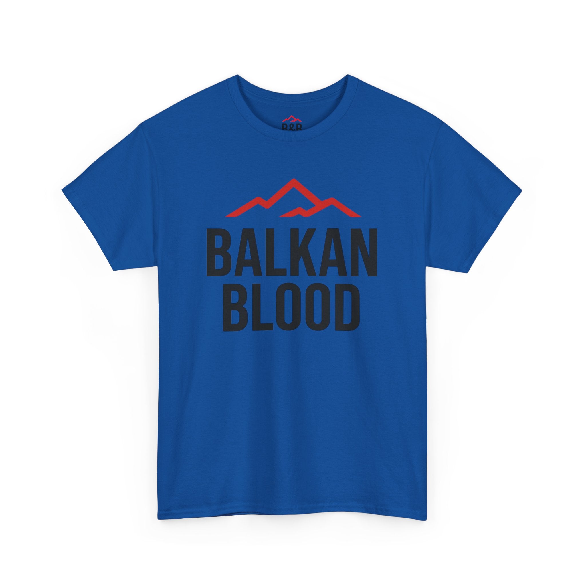 Balkan Blood Unisex Heavy Cotton Tee | Heritage Shirt, Travel Tee, Gift for Balkan Lovers, Cultural Pride, Casual Wear