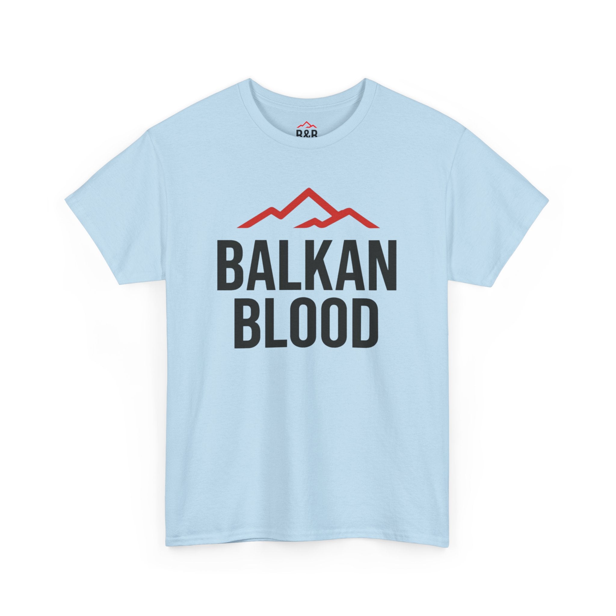 Balkan Blood Unisex Heavy Cotton Tee | Heritage Shirt, Travel Tee, Gift for Balkan Lovers, Cultural Pride, Casual Wear