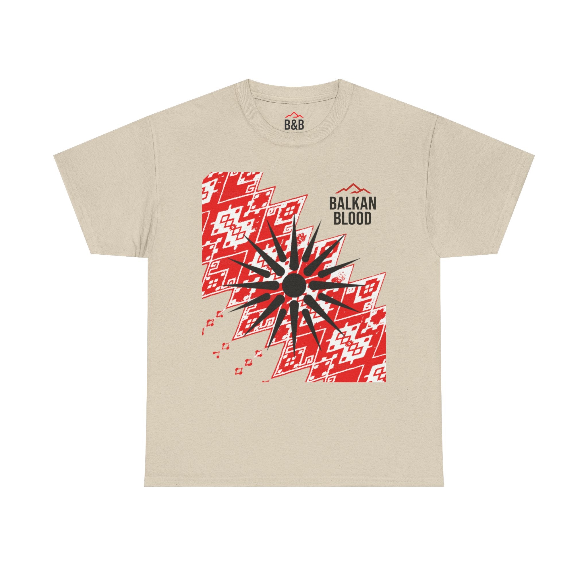 Macedonian Balkan Blood Unisex Heavy Cotton Tee