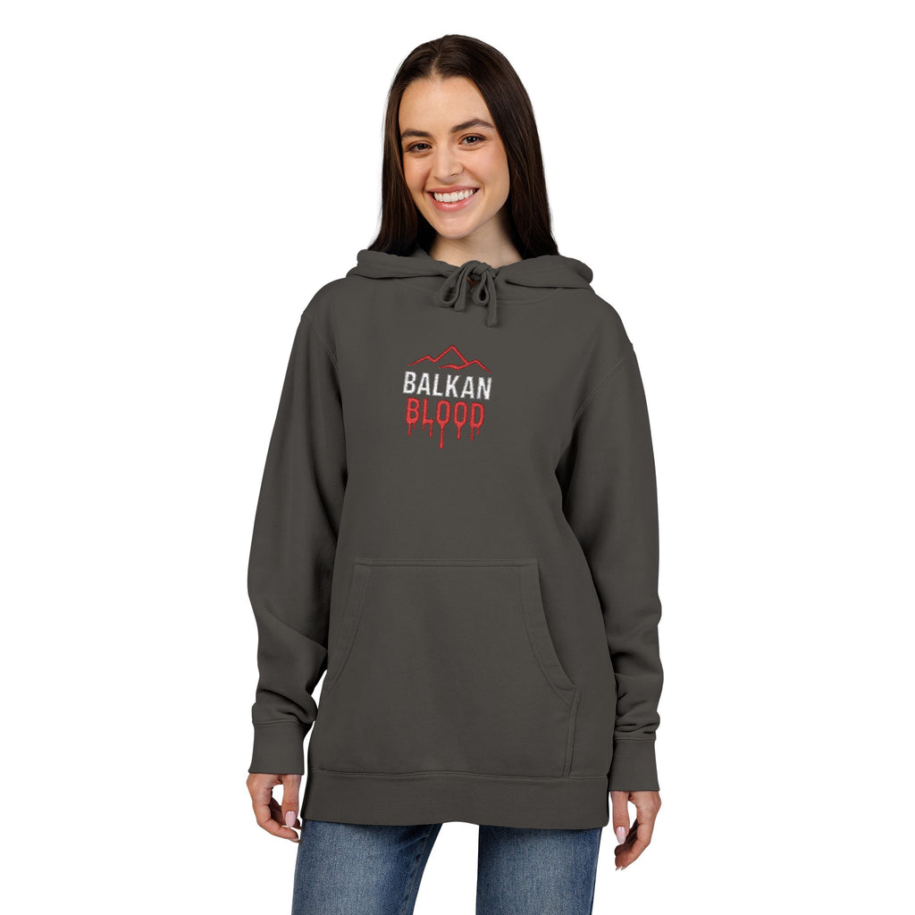 Unisex Pigment-Dyed Hoodie (Embroidery)
