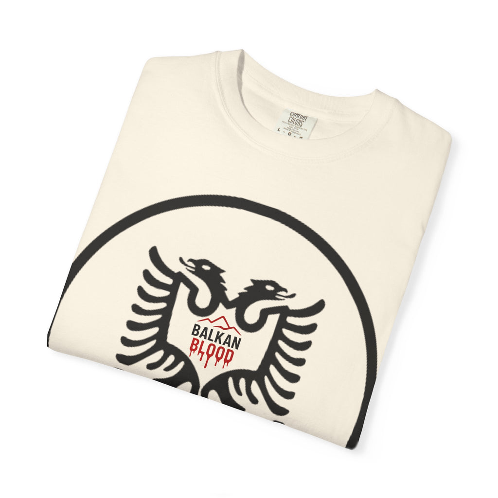 Albanian Balkan Heritage T-Shirt - Unisex Garment-Dyed Tee