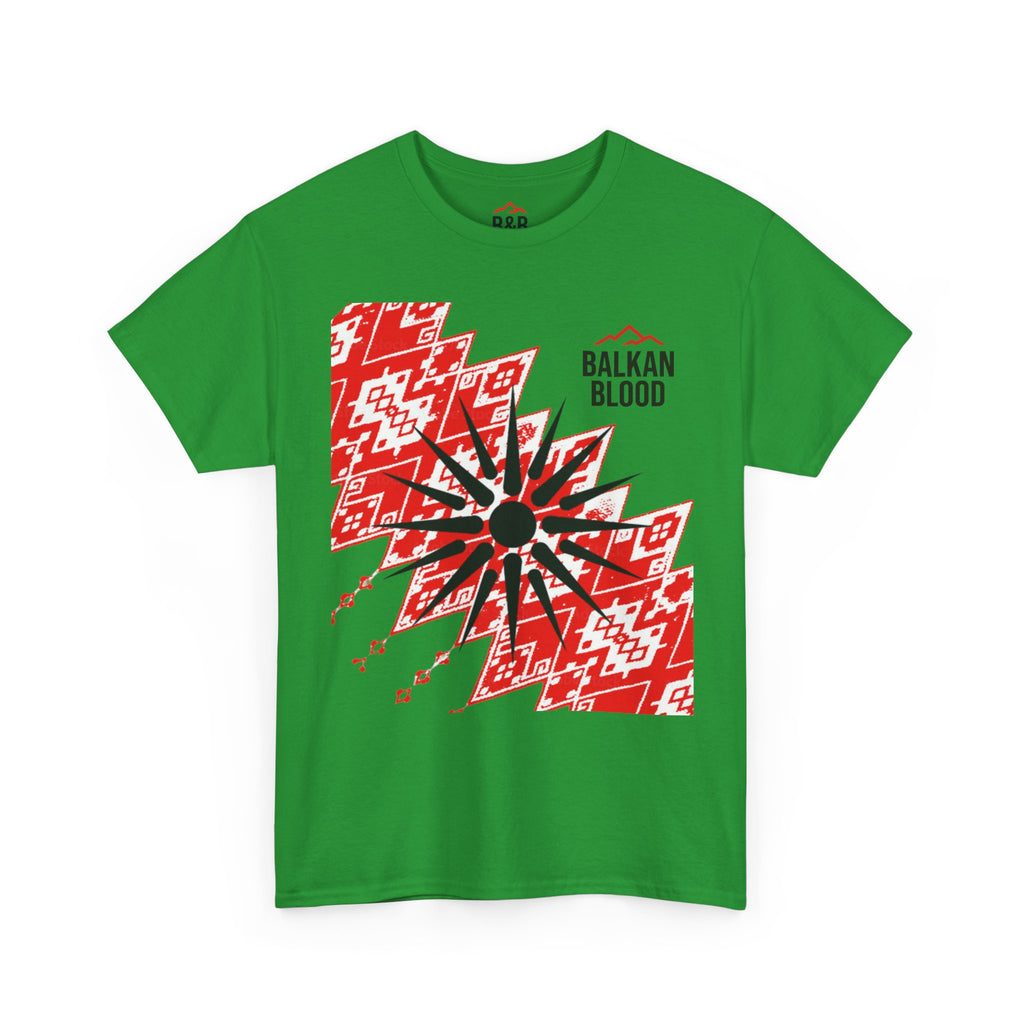 Macedonian Balkan Blood Unisex Heavy Cotton Tee