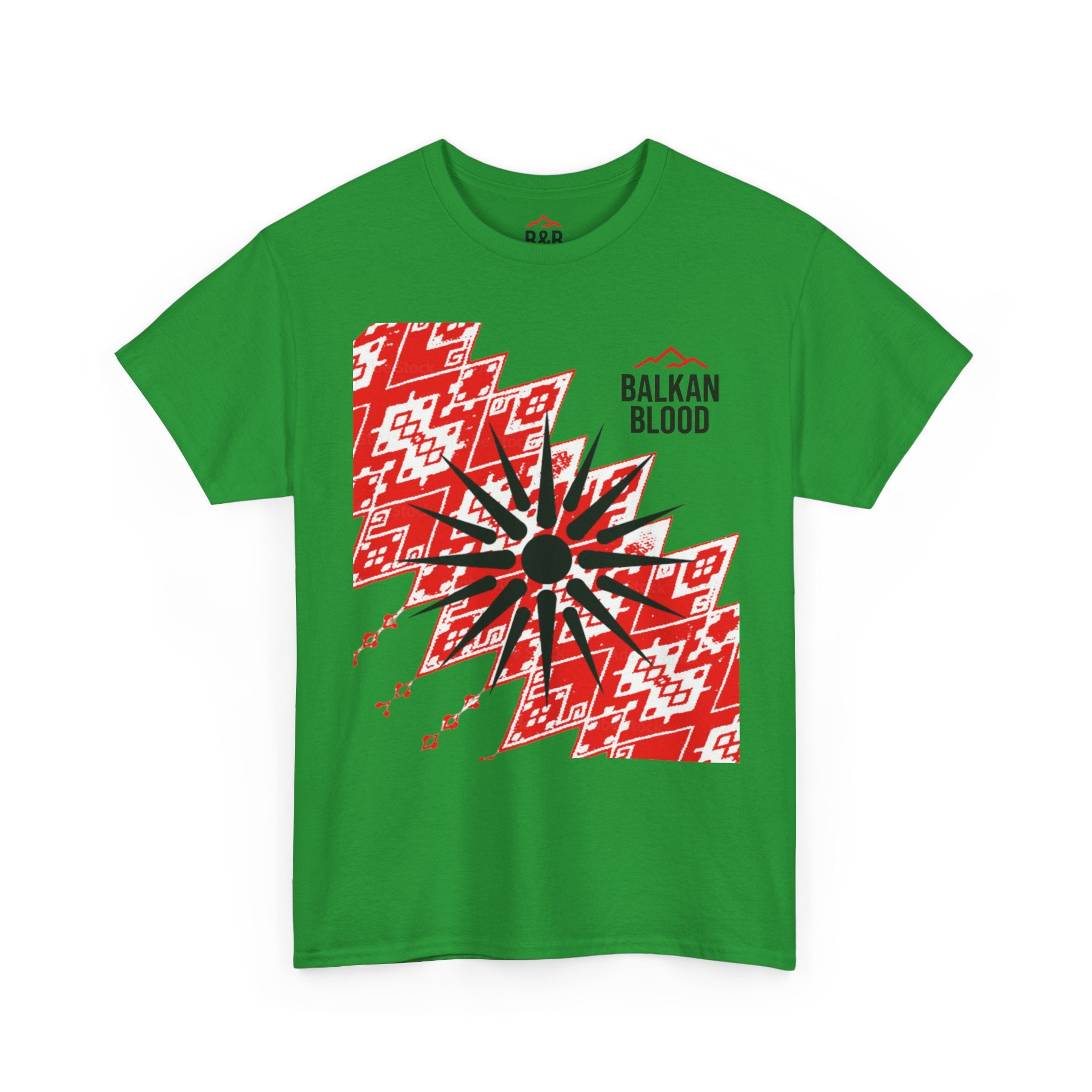 Macedonian Balkan Blood Unisex Heavy Cotton Tee