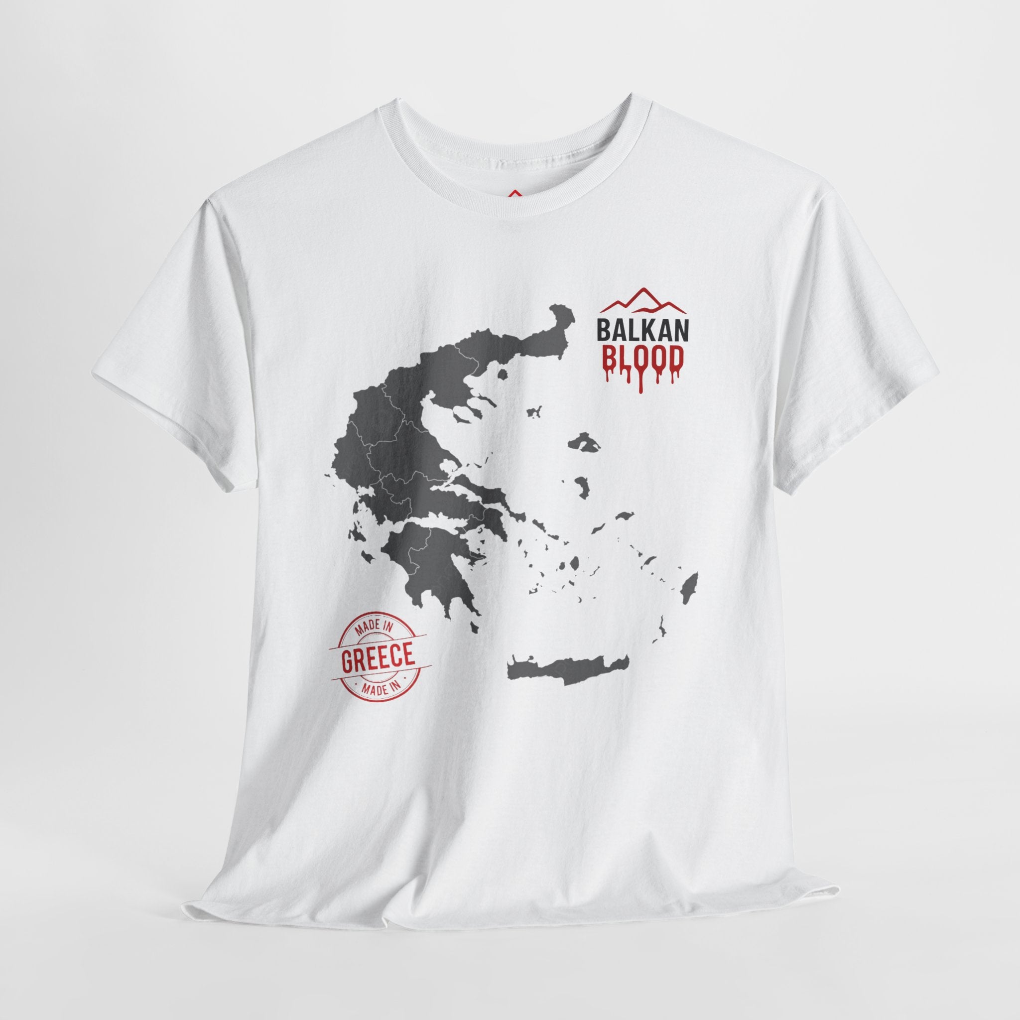 Grece/Balkan Blood Tee | Unisex Heavy Cotton T-Shirt