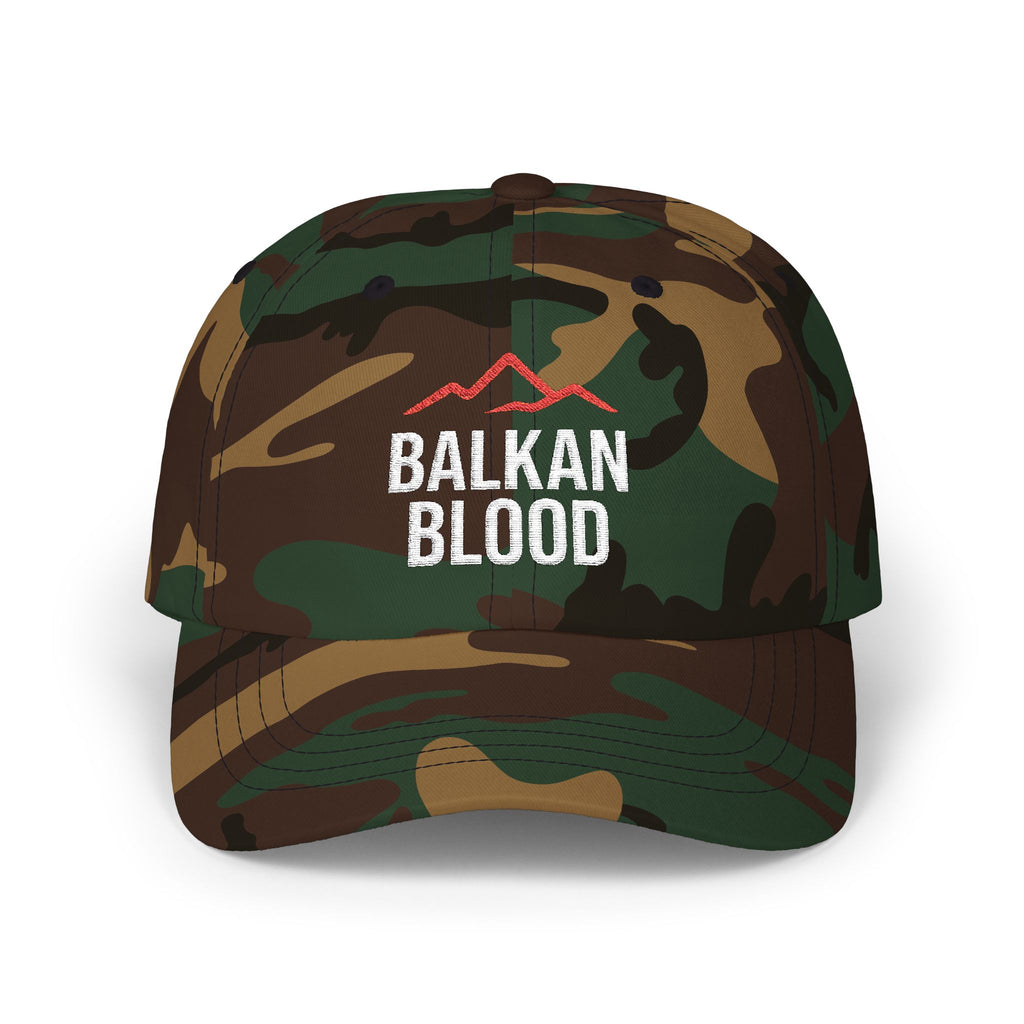 Balkan Blood Classic Dad Cap, Casual Summer Hat, Gift for Outdoorsy Dads, Hiking Accessories, Stylish Baseball Cap