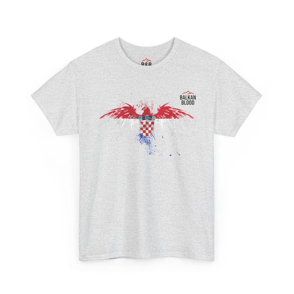 Croatia/Zagreb Unisex Heavy Cotton Tee