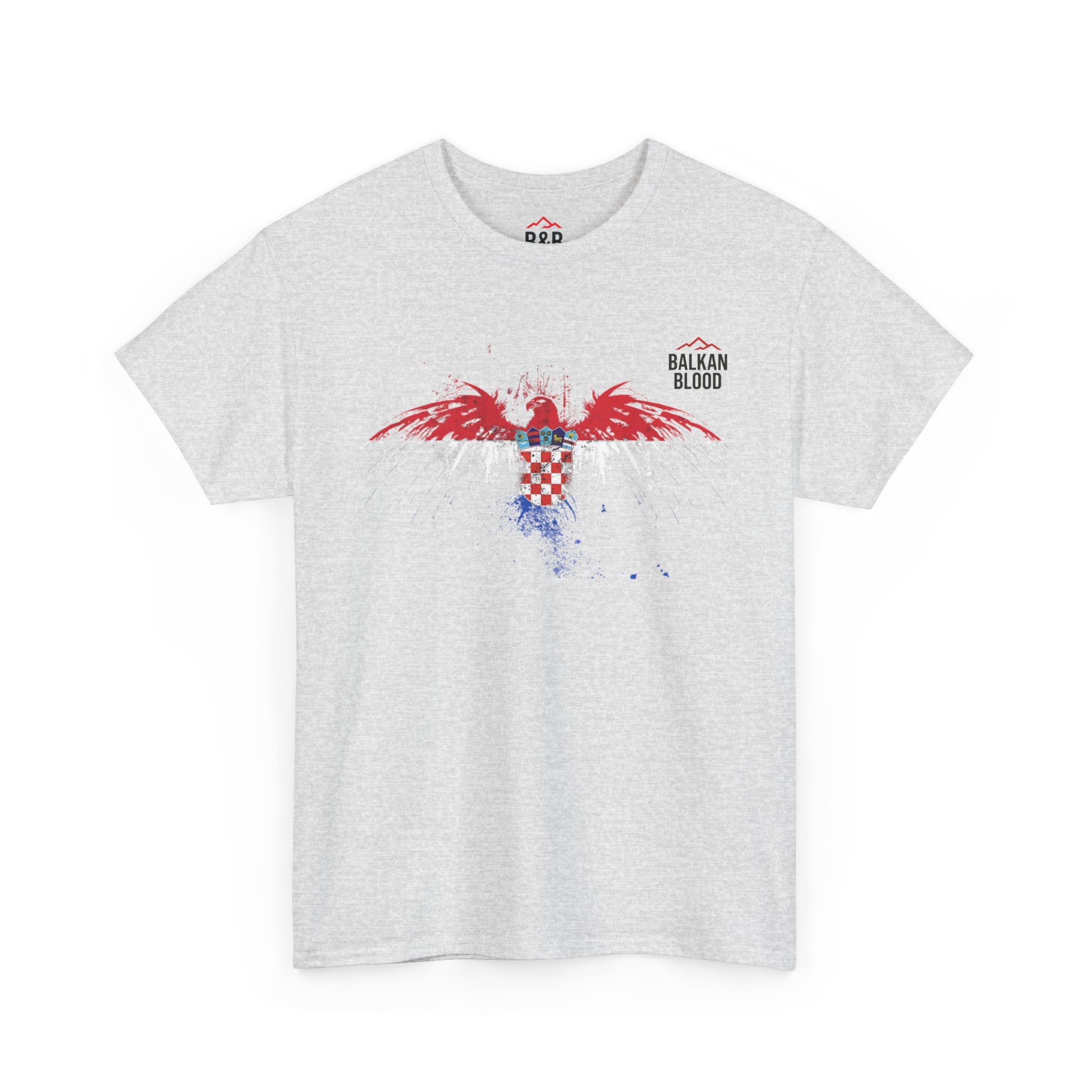 Croatia/Zagreb Unisex Heavy Cotton Tee